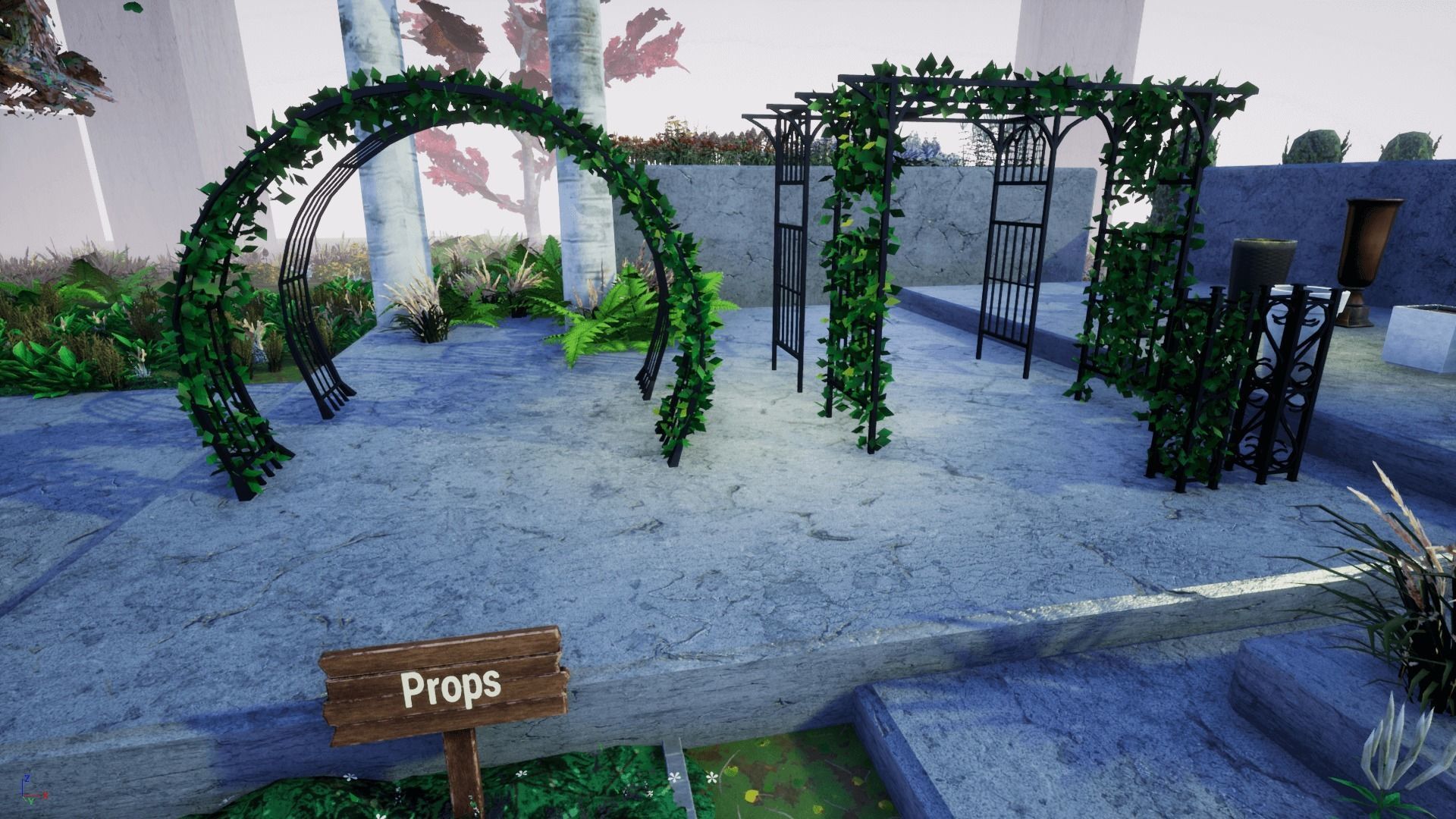 Simplified Foliage MEGA PACK Low-poly 3D model_9