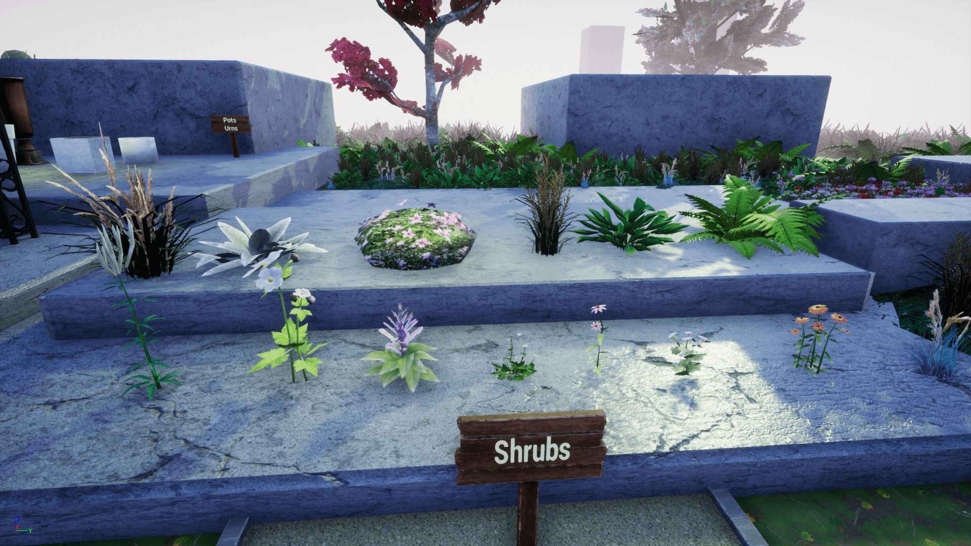 Simplified Foliage MEGA PACK Low-poly 3D model_3