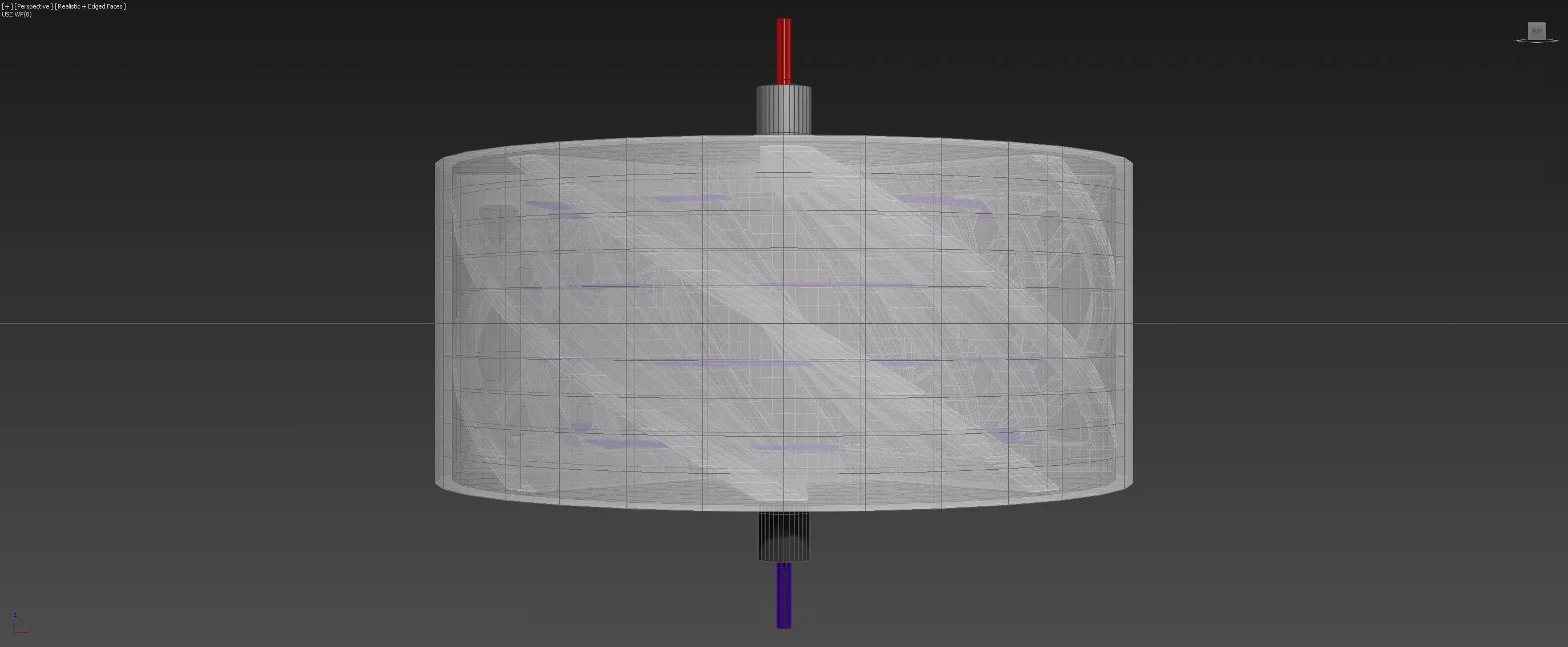 Ferro Fluid Motor - Concept 3D model_0