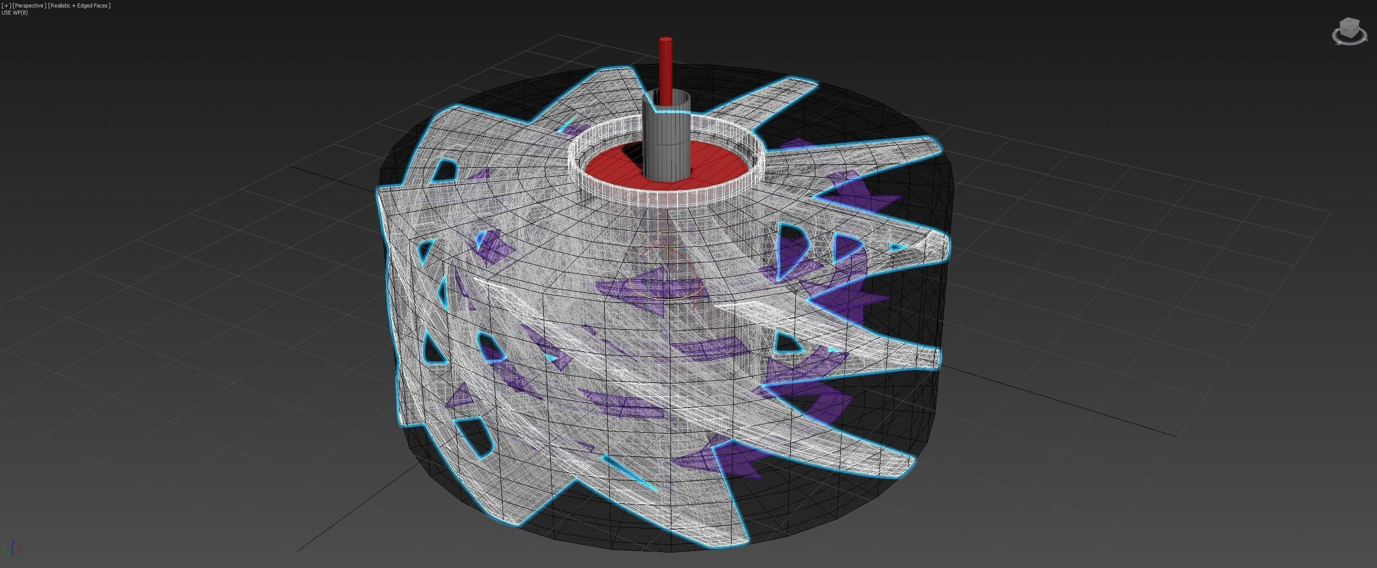 Ferro Fluid Motor - Concept 3D model_10