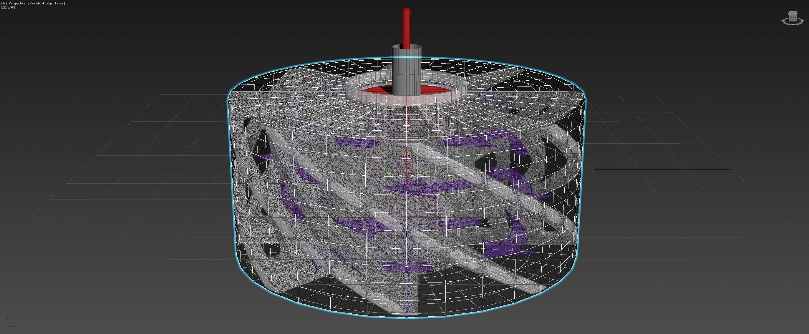 Ferro Fluid Motor - Concept 3D model_7