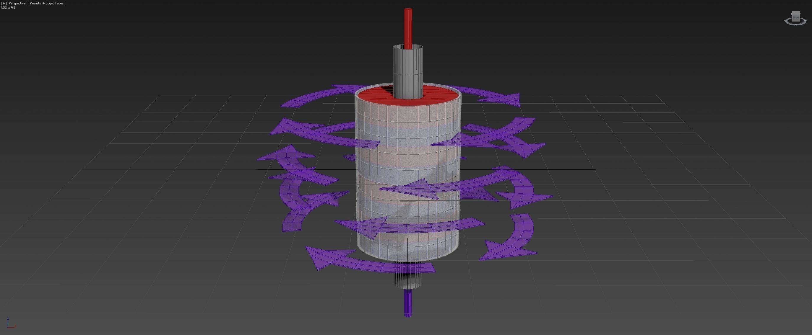 Ferro Fluid Motor - Concept 3D model_5