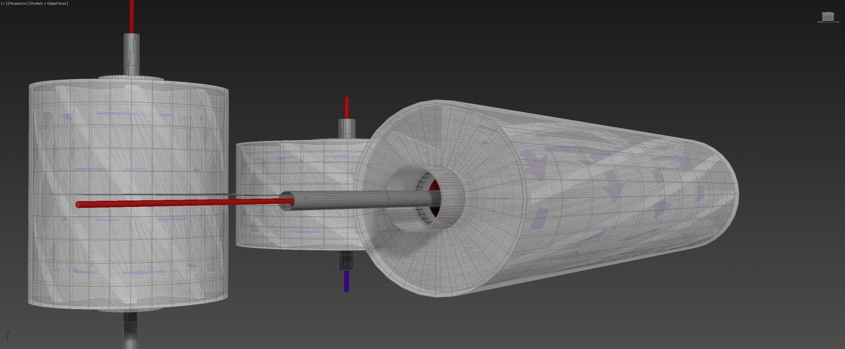 Ferro Fluid Motor - Concept 3D model_16