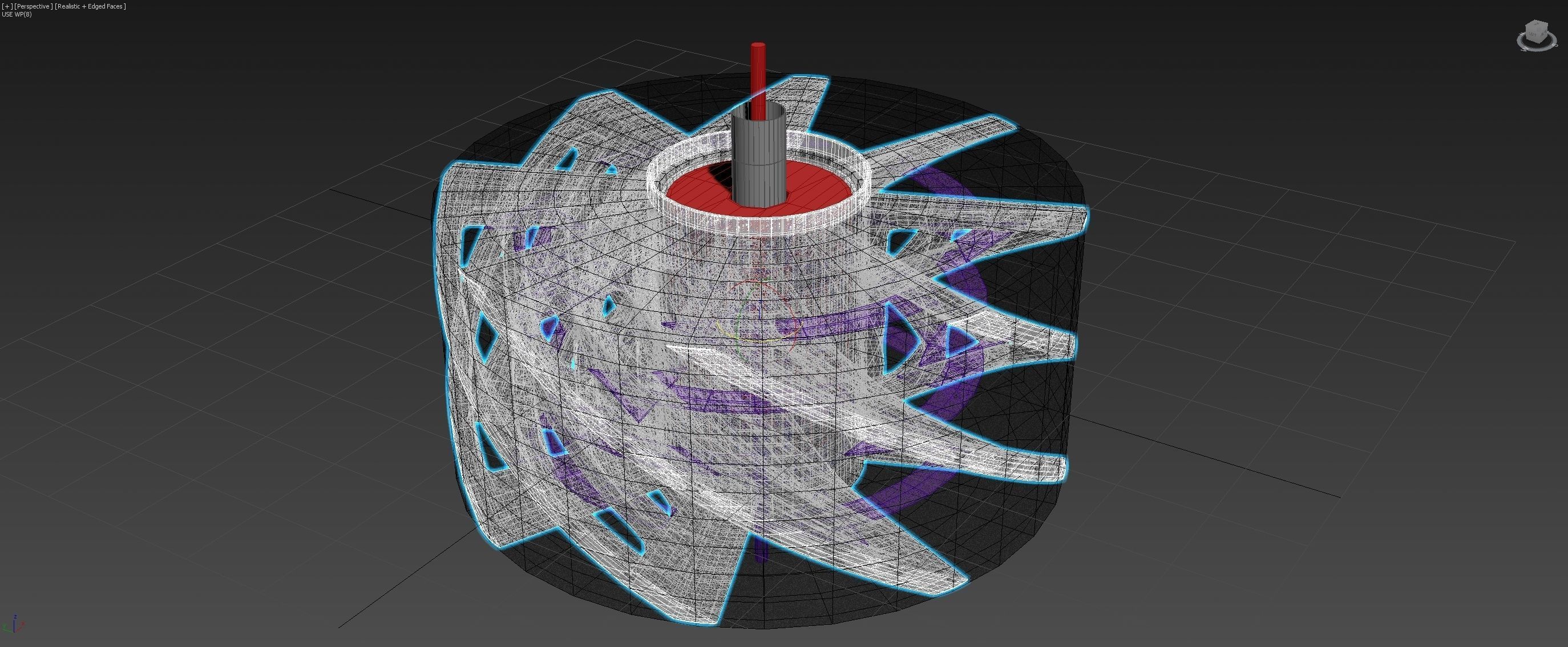 Ferro Fluid Motor - Concept 3D model_11