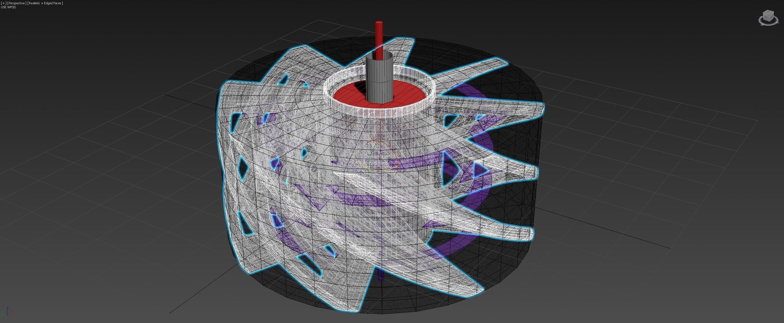 Ferro Fluid Motor - Concept 3D model_13
