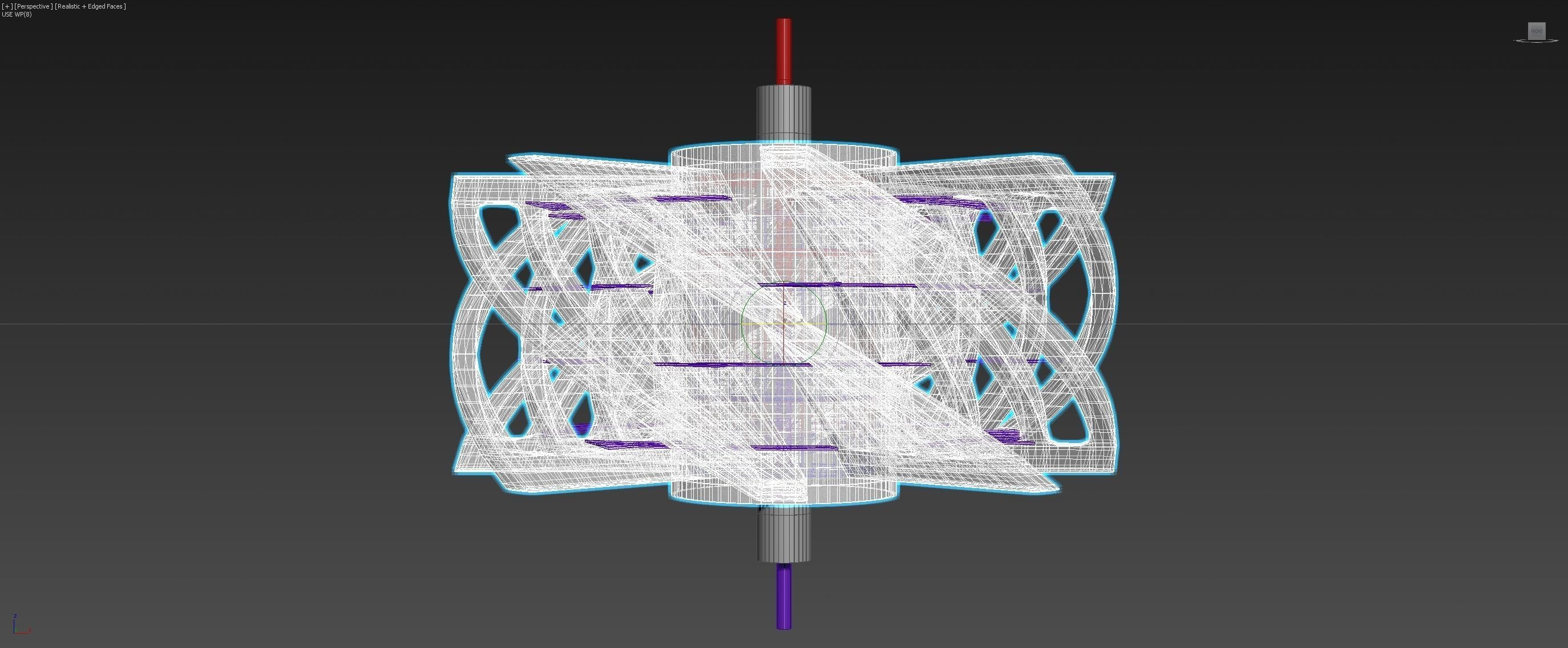 Ferro Fluid Motor - Concept 3D model_4