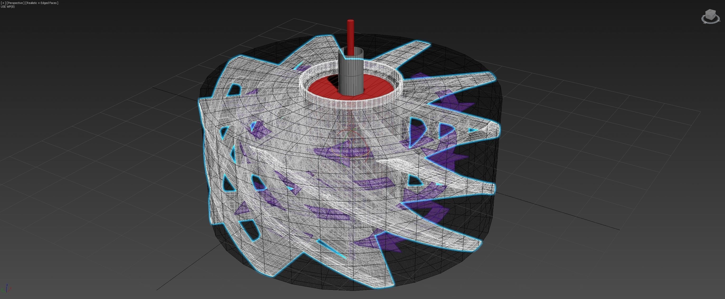 Ferro Fluid Motor - Concept 3D model_14