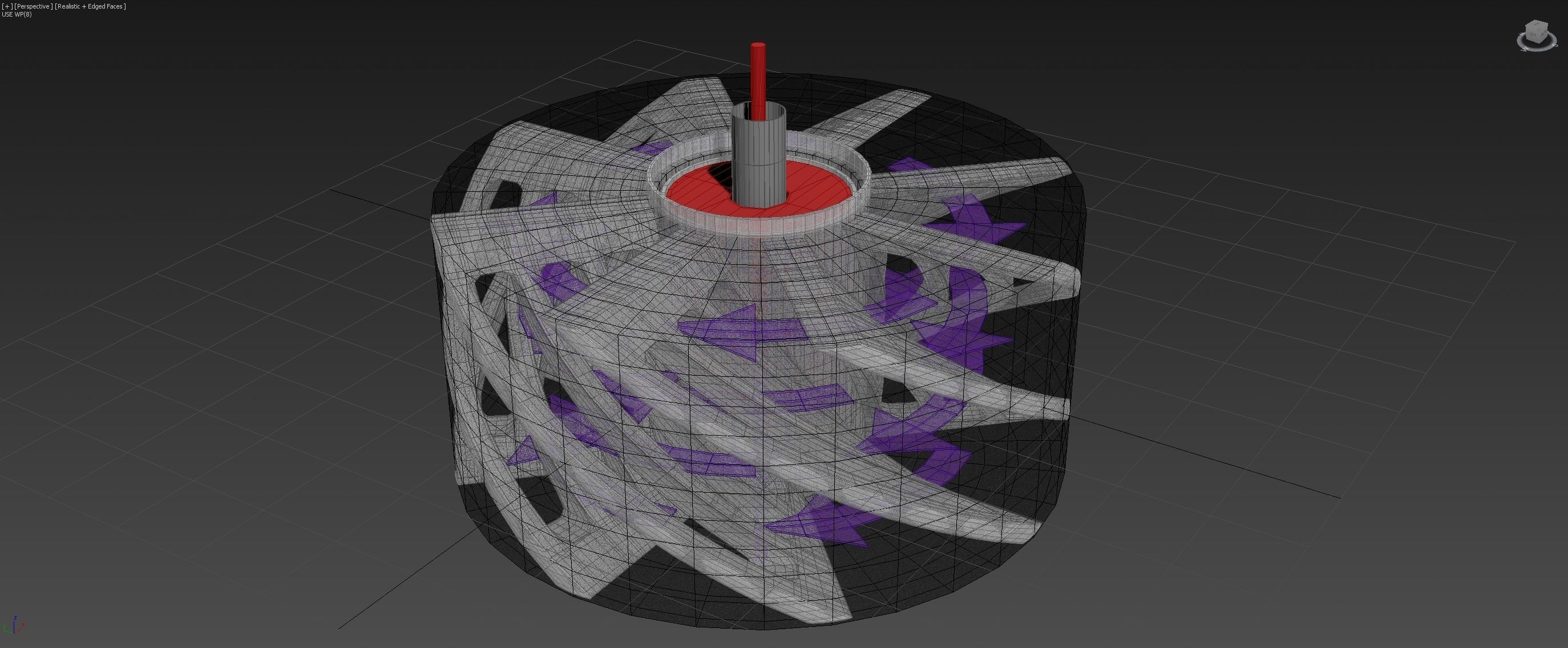 Ferro Fluid Motor - Concept 3D model_9