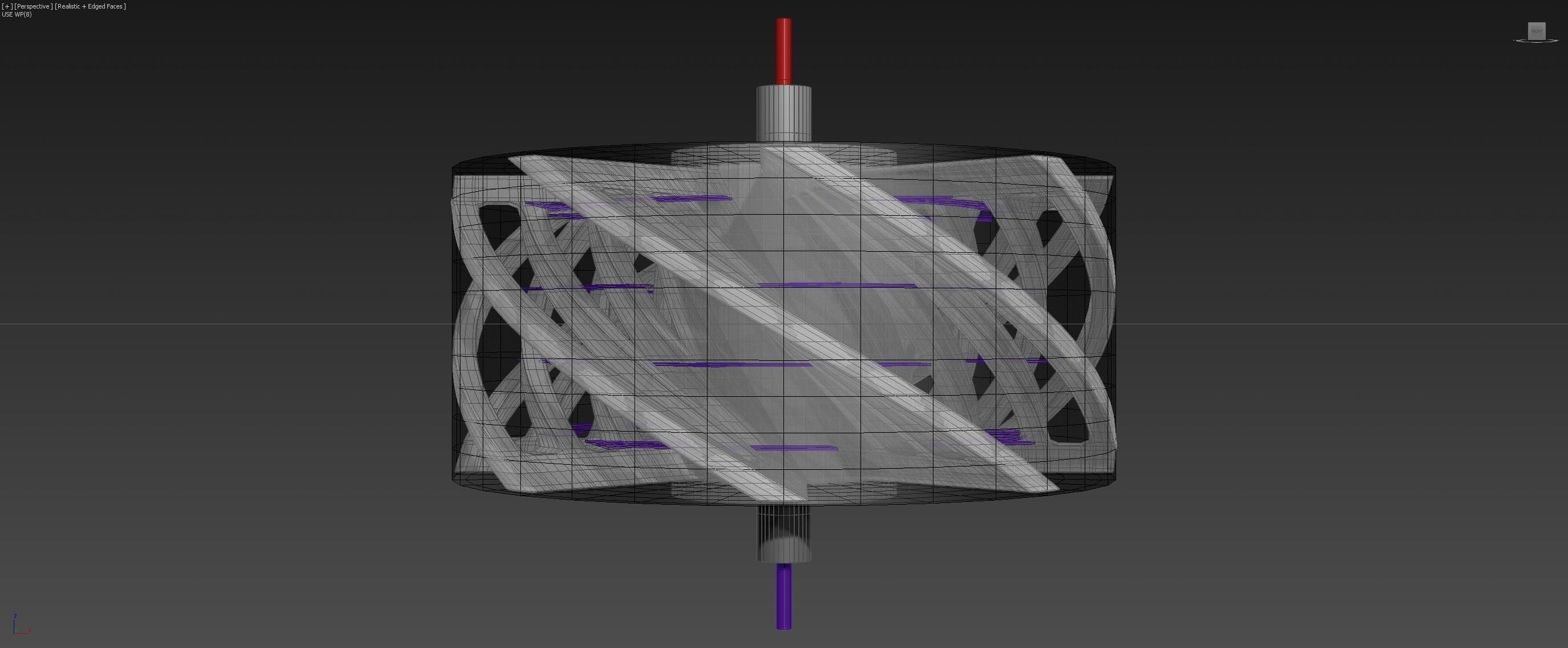 Ferro Fluid Motor - Concept 3D model_2