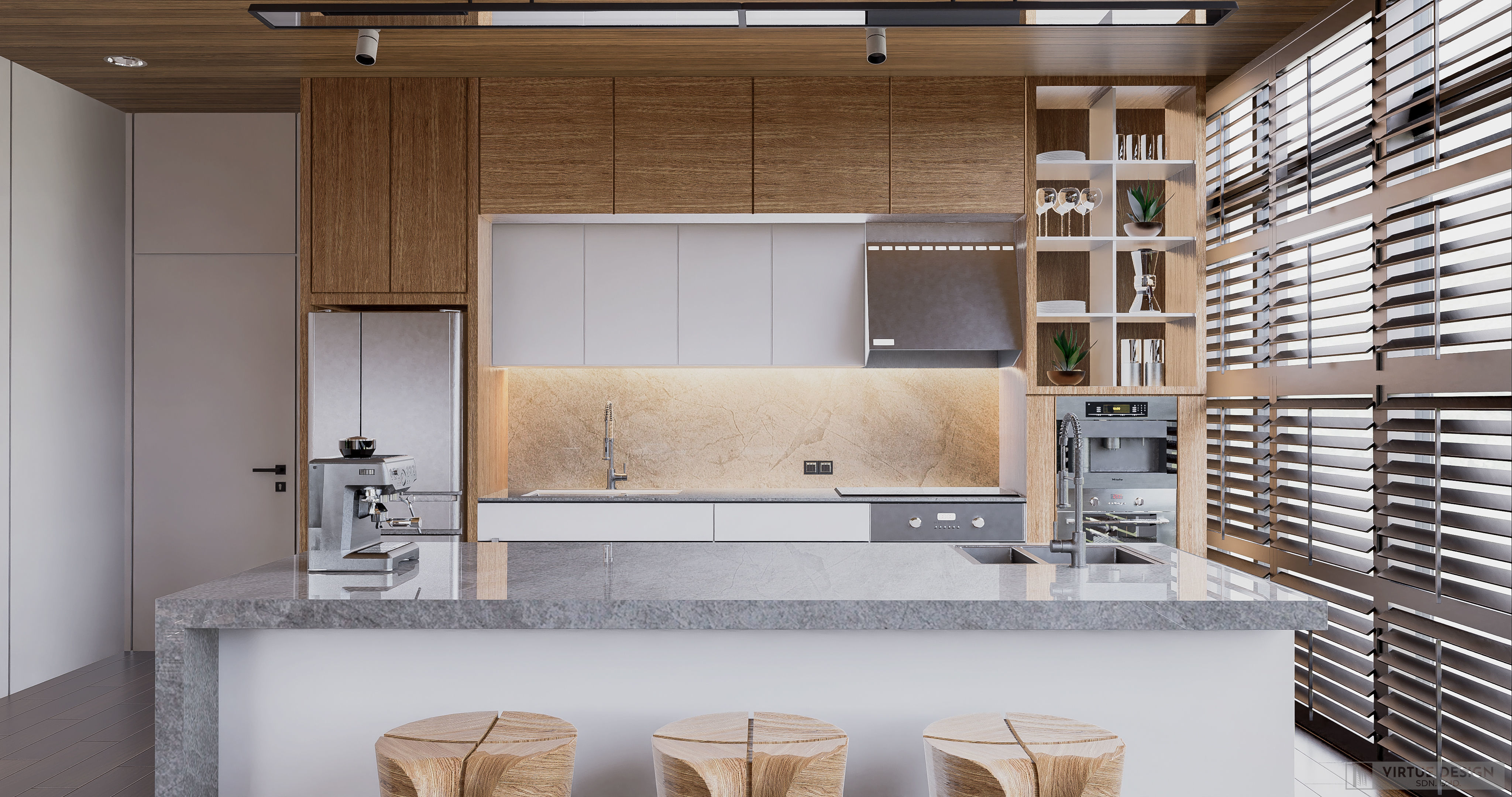 Modern living - B2 3D model_5