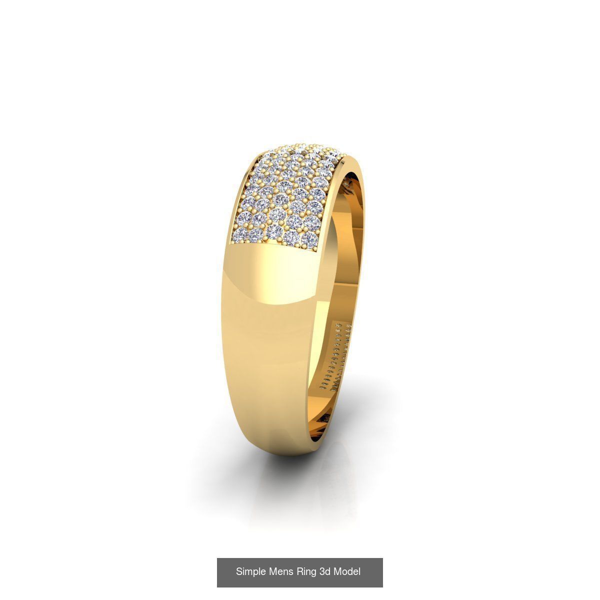 Mens Ring And Band Collection 3d Model  _35