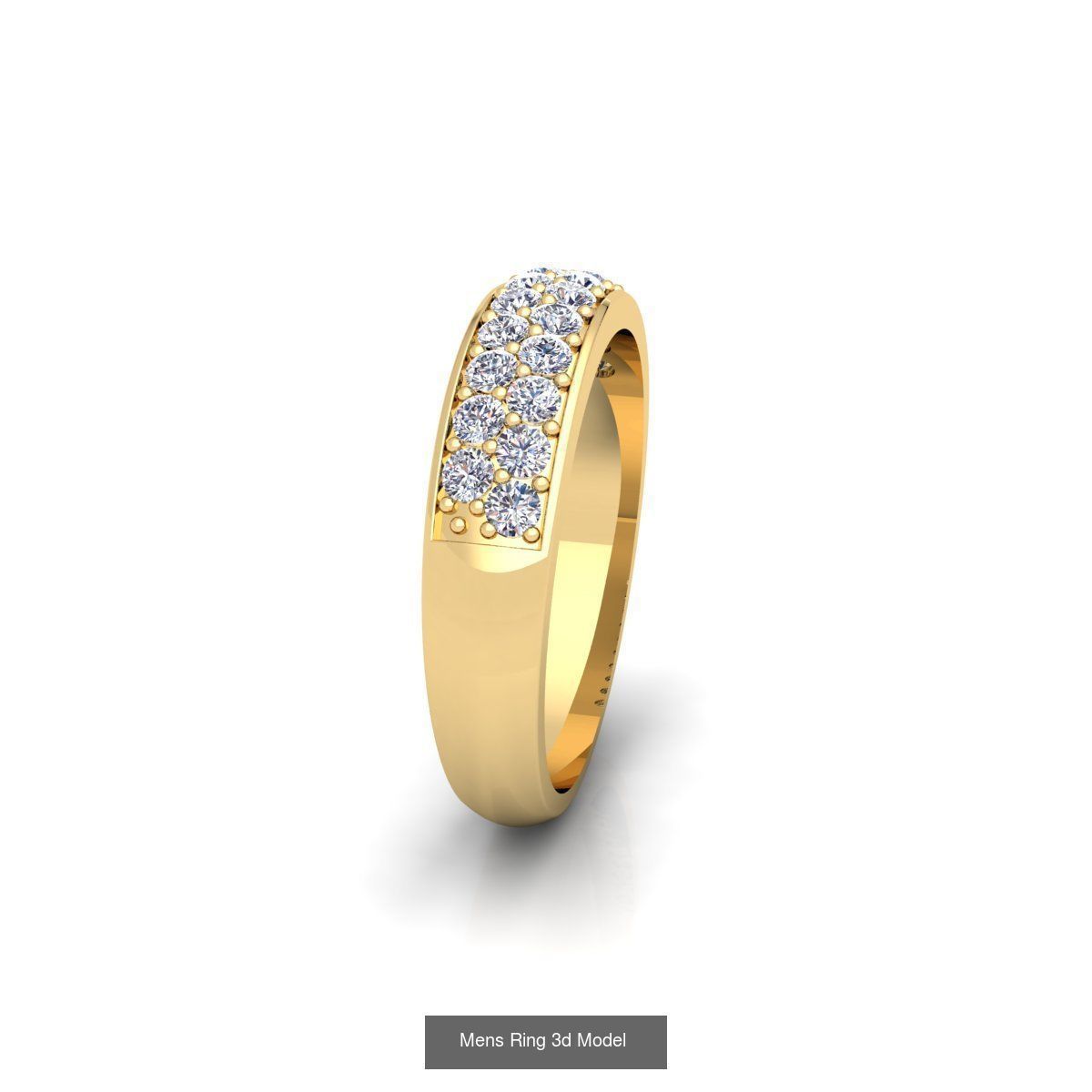 Mens Ring And Band Collection 3d Model  _28