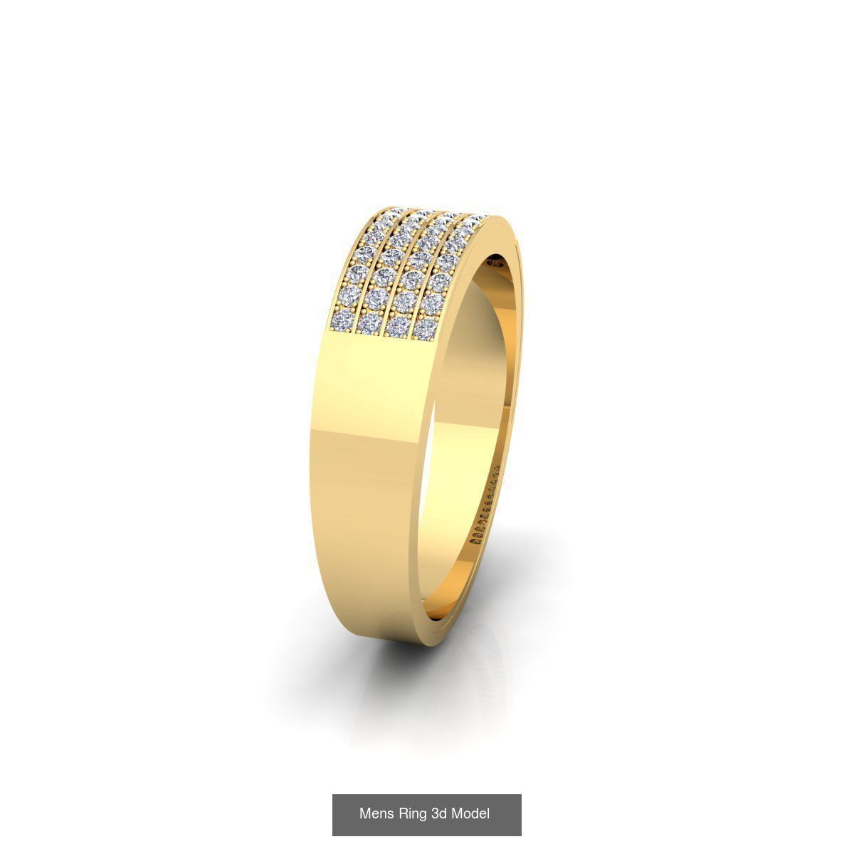 Mens Ring And Band Collection 3d Model  _15