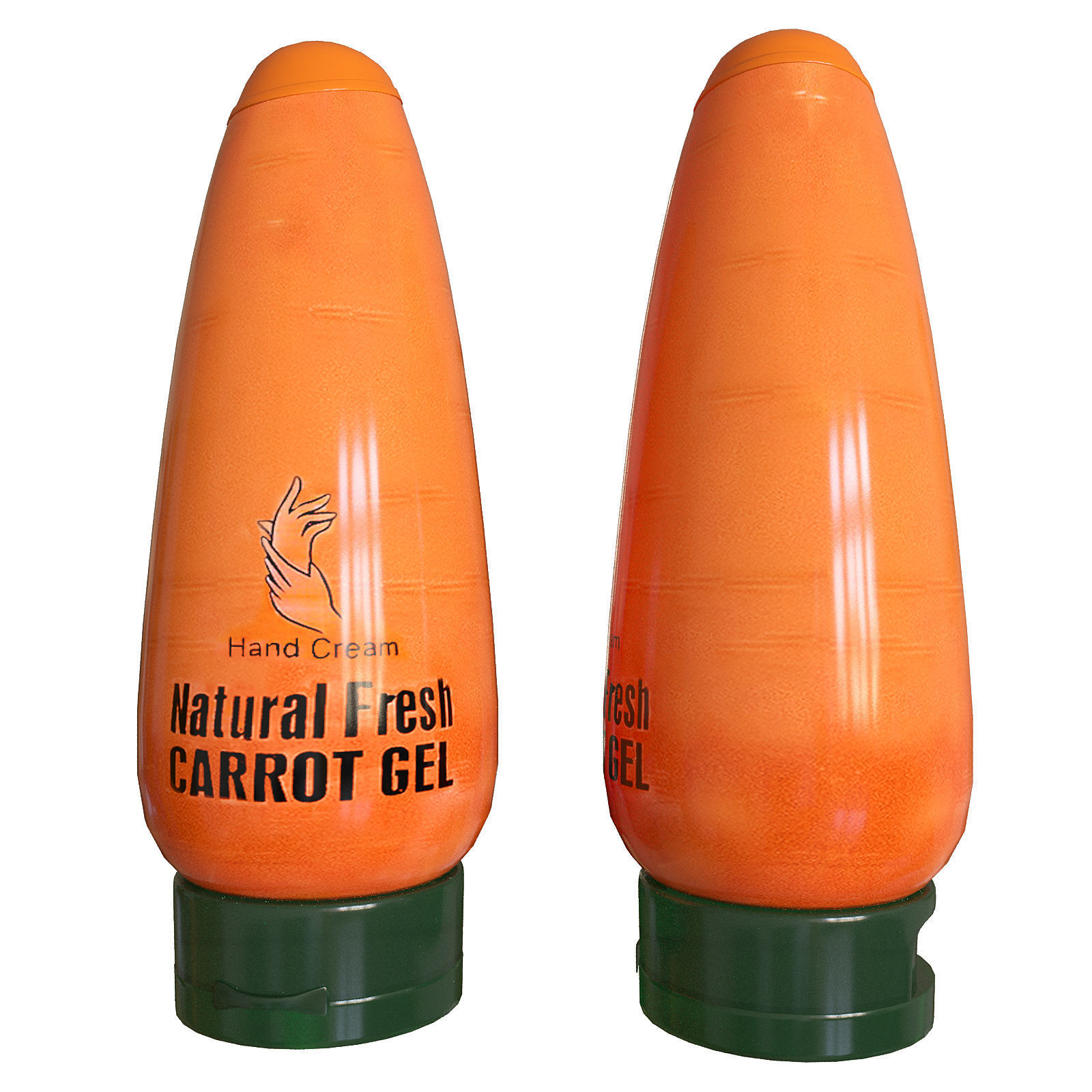 Uzon shampoo set 3D model_3