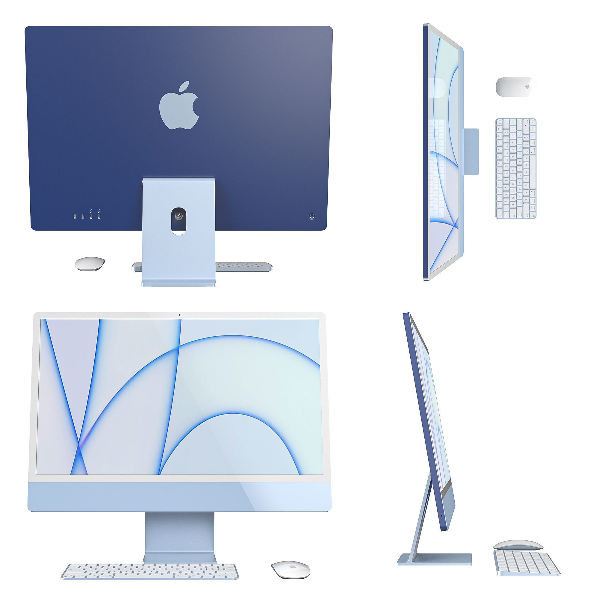 apple imac 2021 3D model_1