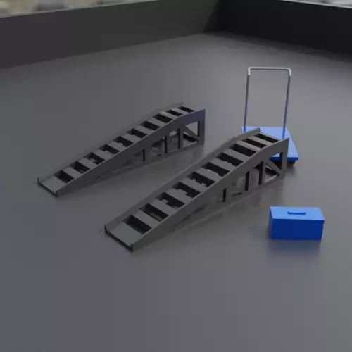 GARAGE WORKSHOP OBJECTS PACK Free 3D print model