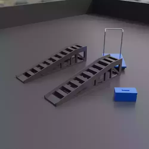 GARAGE WORKSHOP OBJECTS PACK Free 3D print model