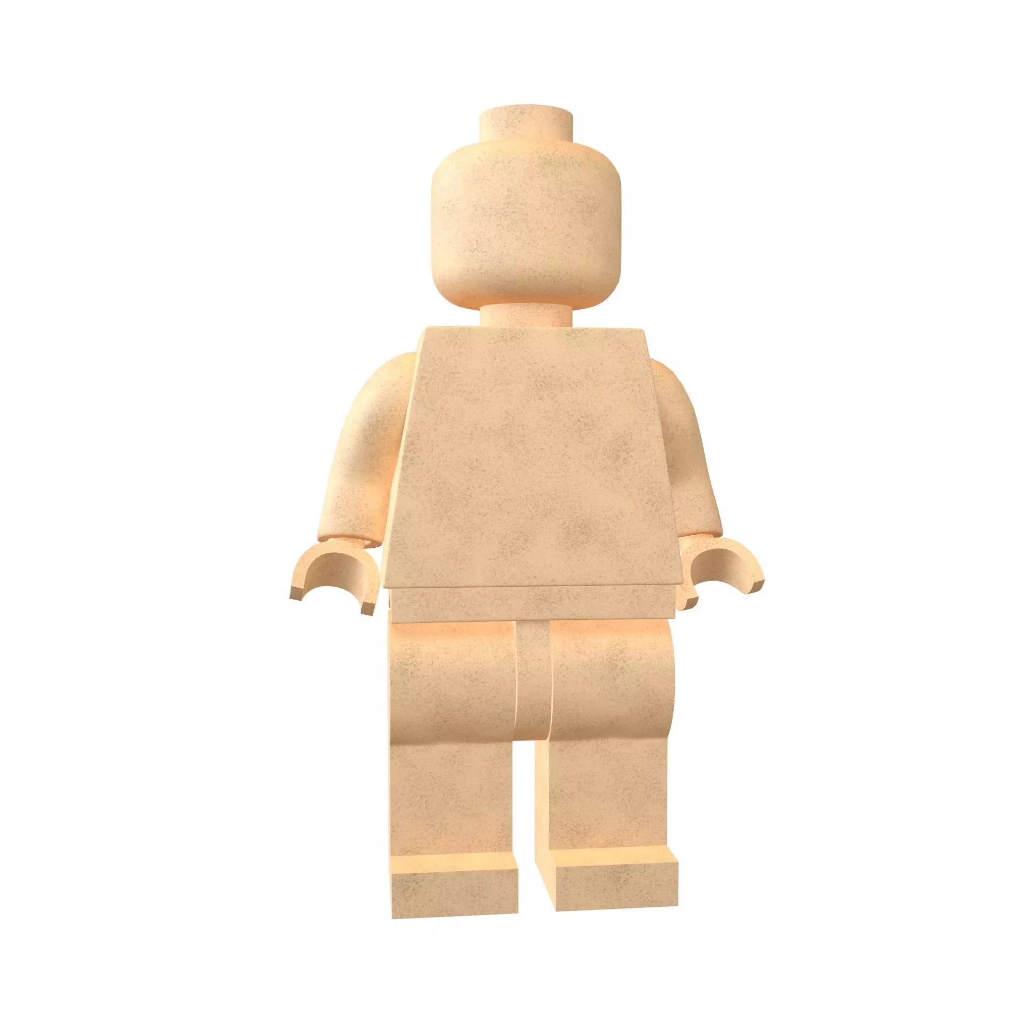 Lego Mini Figure Sand Man v1 001 3D model