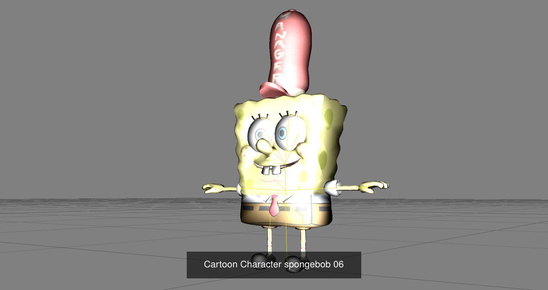 Collection Cartoon Character Lowpoly _12