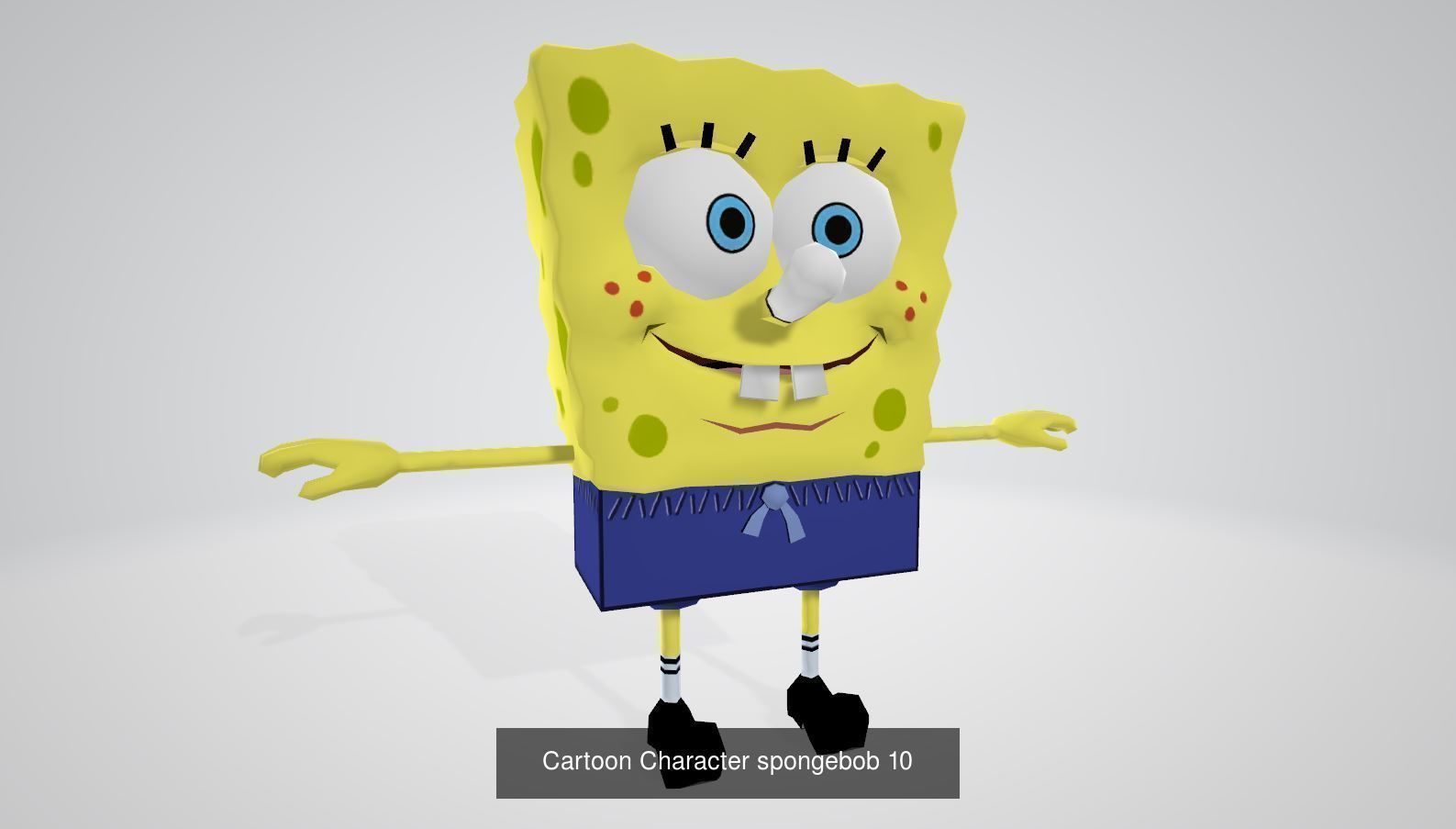 Collection Cartoon Character Lowpoly _16