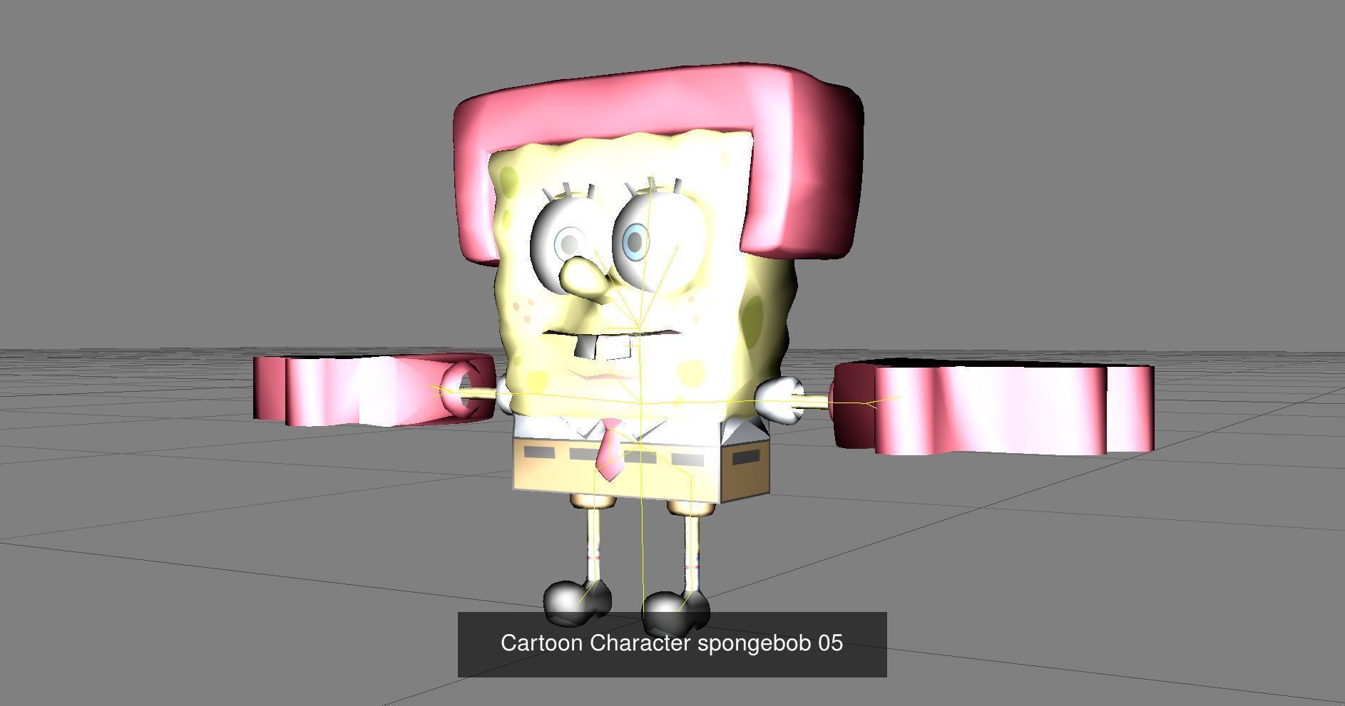 Collection Cartoon Character Lowpoly _11