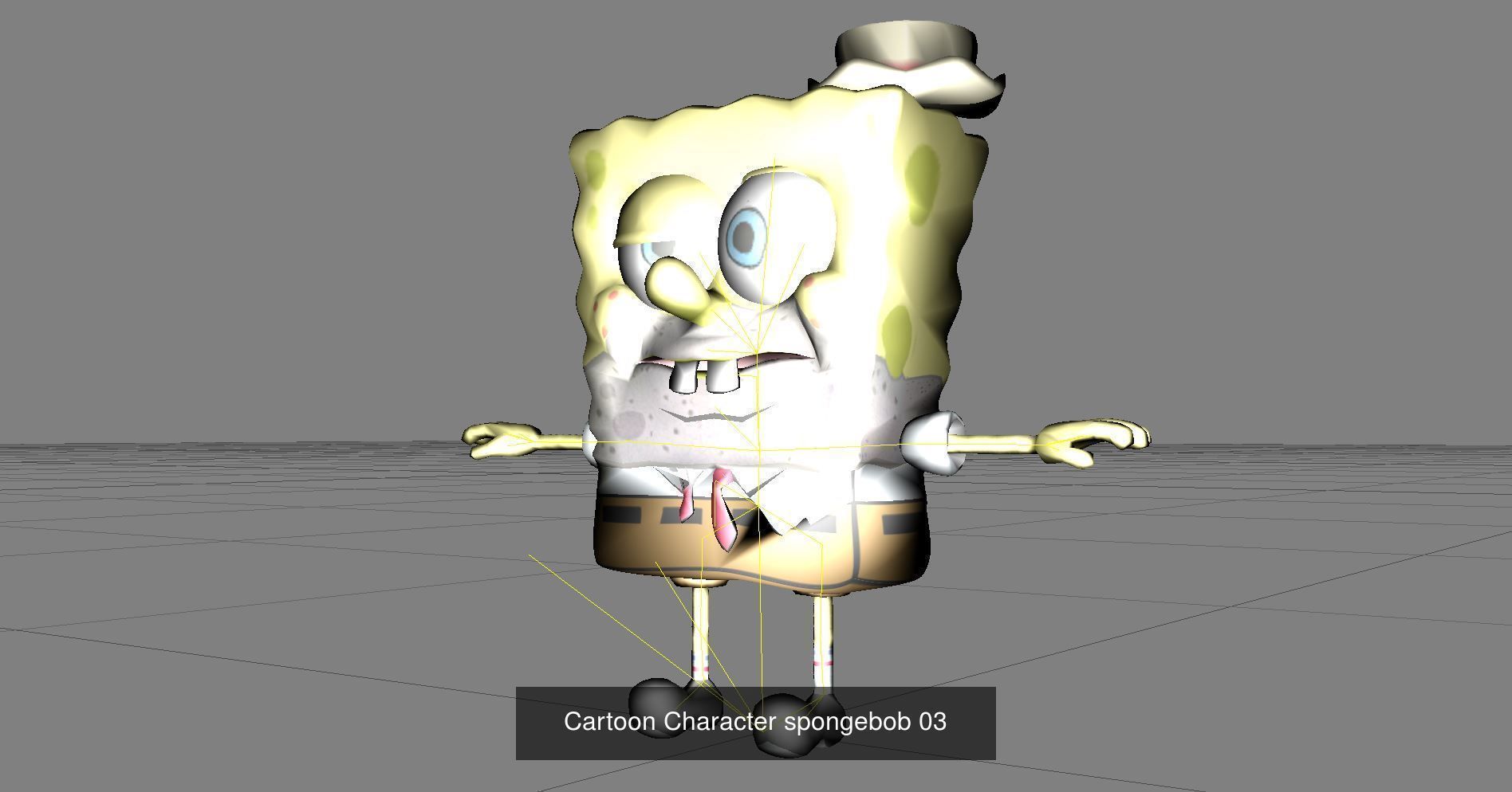 Collection Cartoon Character Lowpoly _9