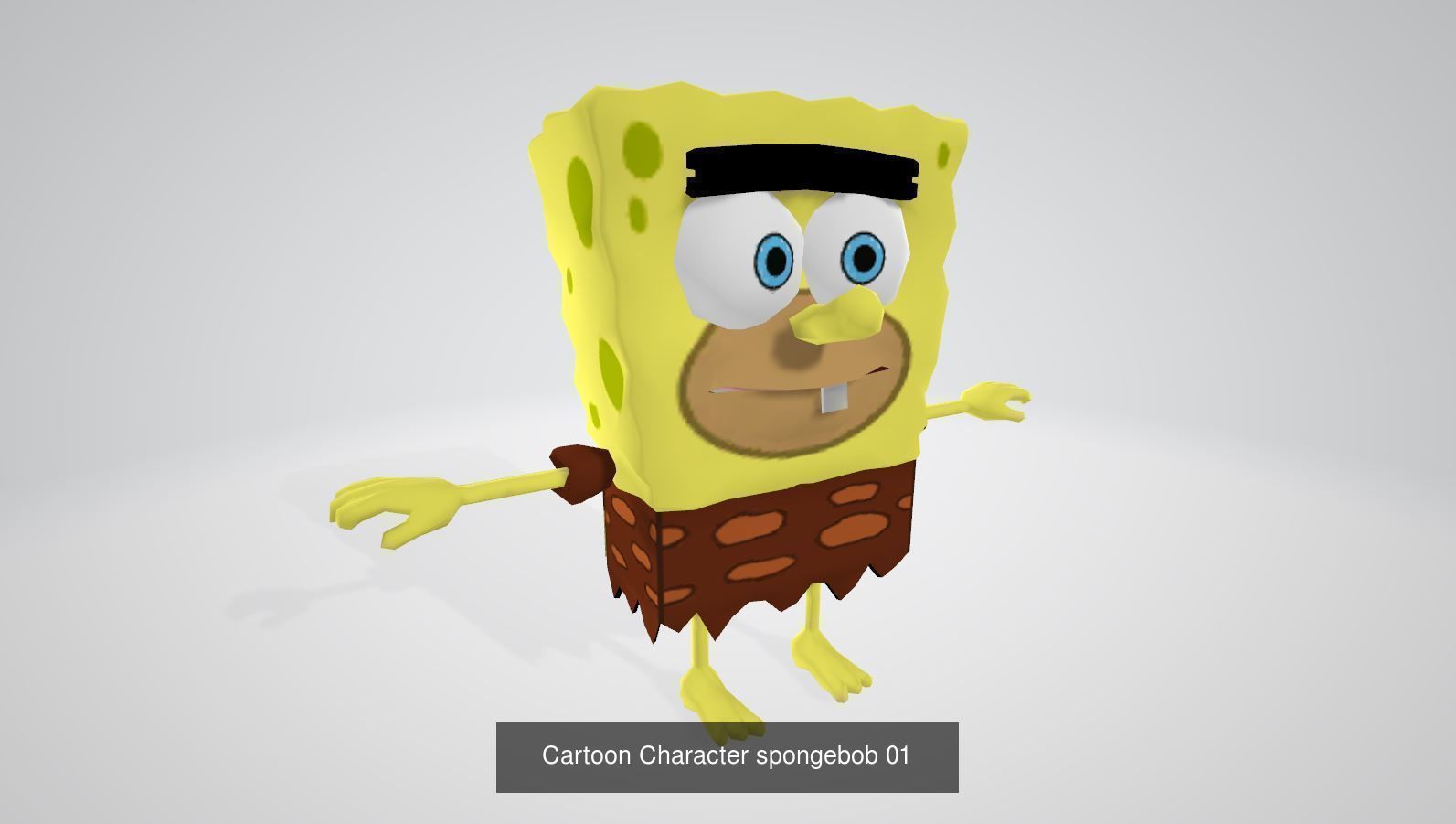 Collection Cartoon Character Lowpoly _7
