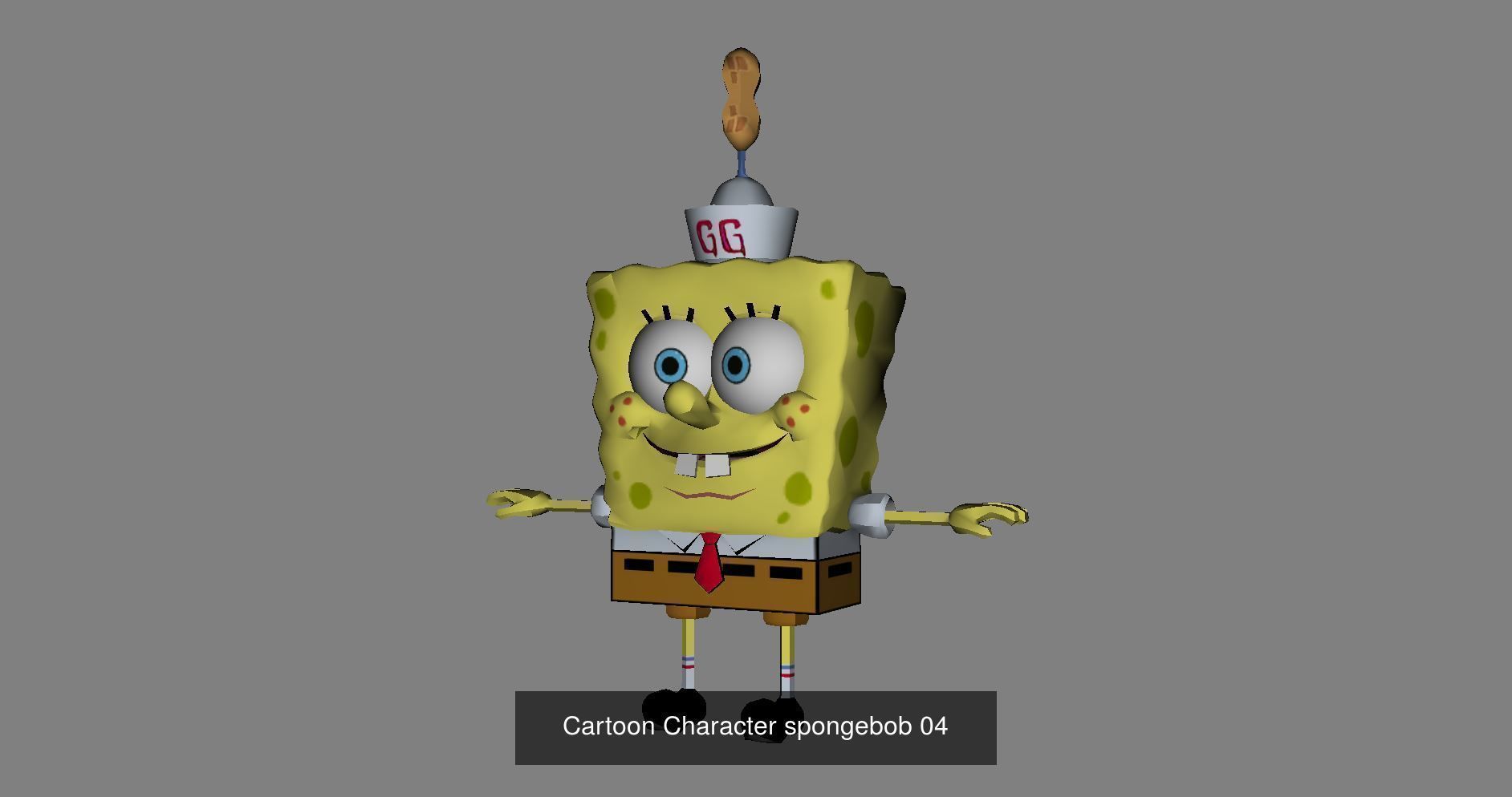 Collection Cartoon Character Lowpoly _10