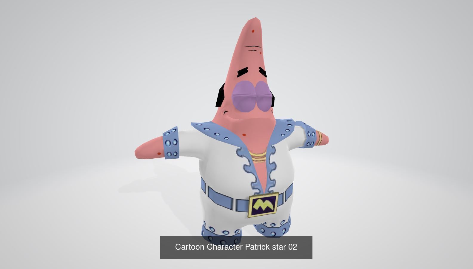 Collection Cartoon Character Lowpoly _3
