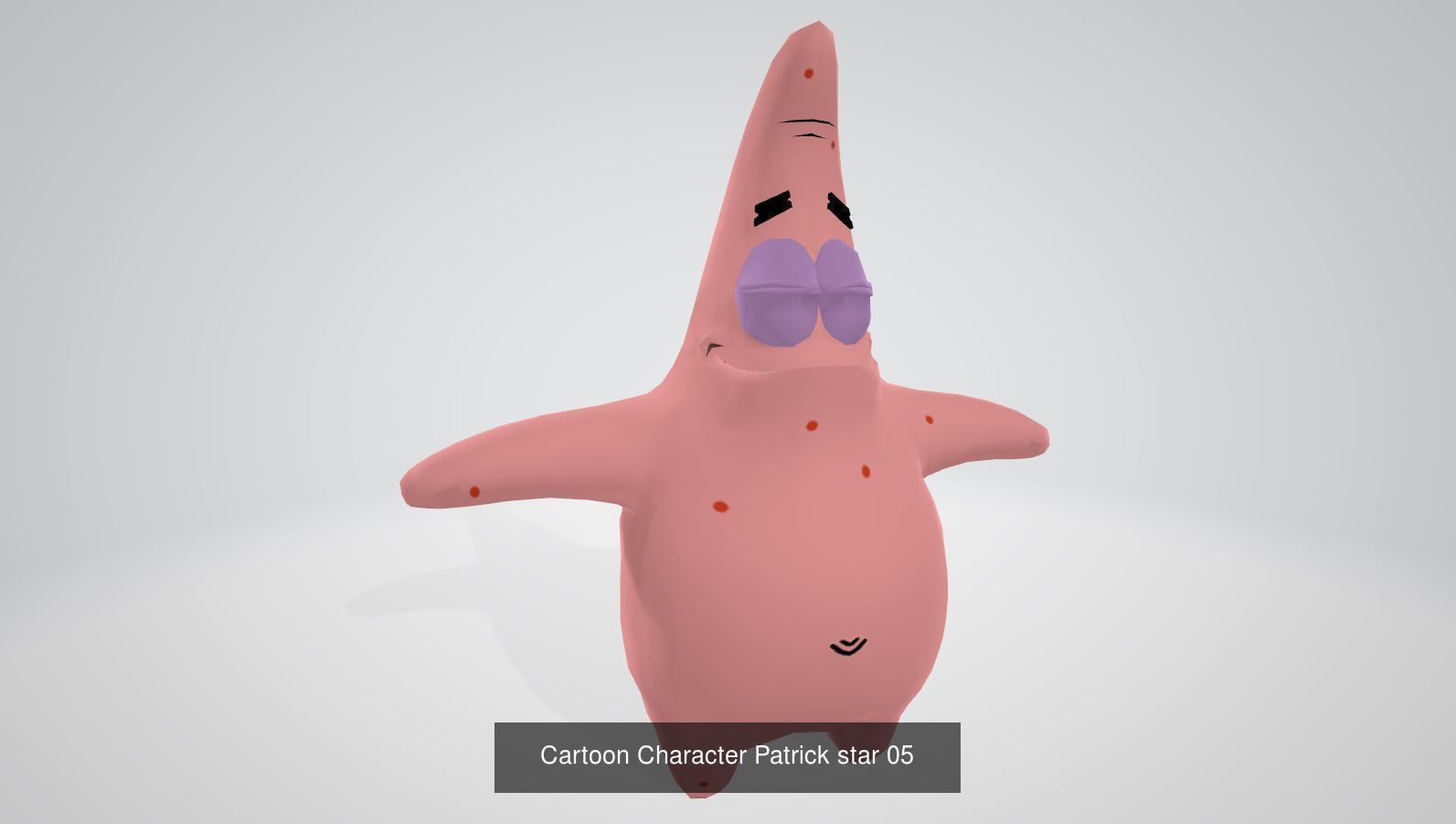 Collection Cartoon Character Lowpoly _6