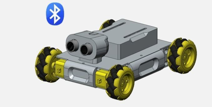 Arduino Obstacle Avoiding Robot Car  Free 3D print model_13