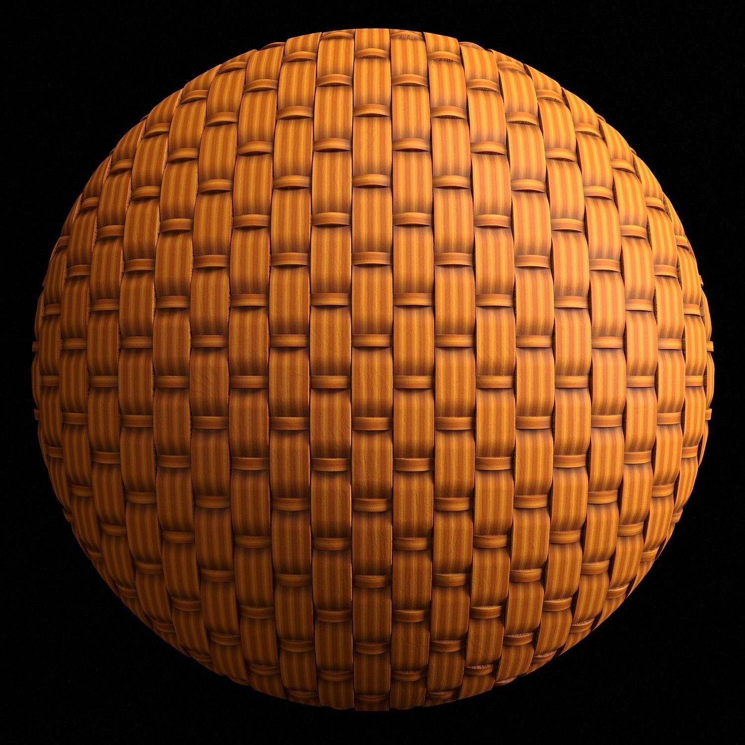 Wicker materials 11- PBR 4k by Sbsar Texture_3