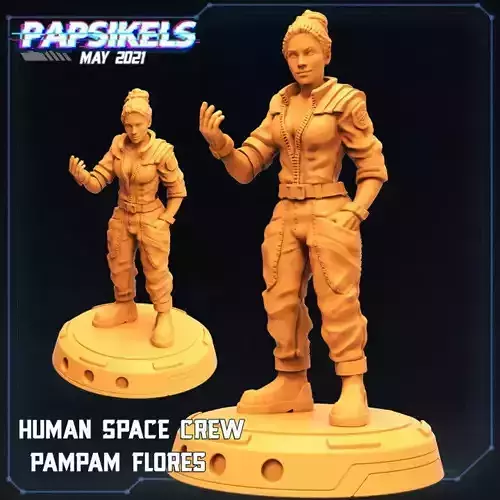 HUMAN SPACE CREW PAMPAM FLORES
