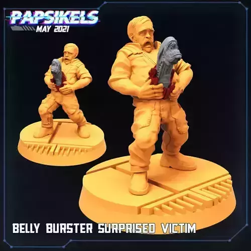 Alien Belly Burster Victim