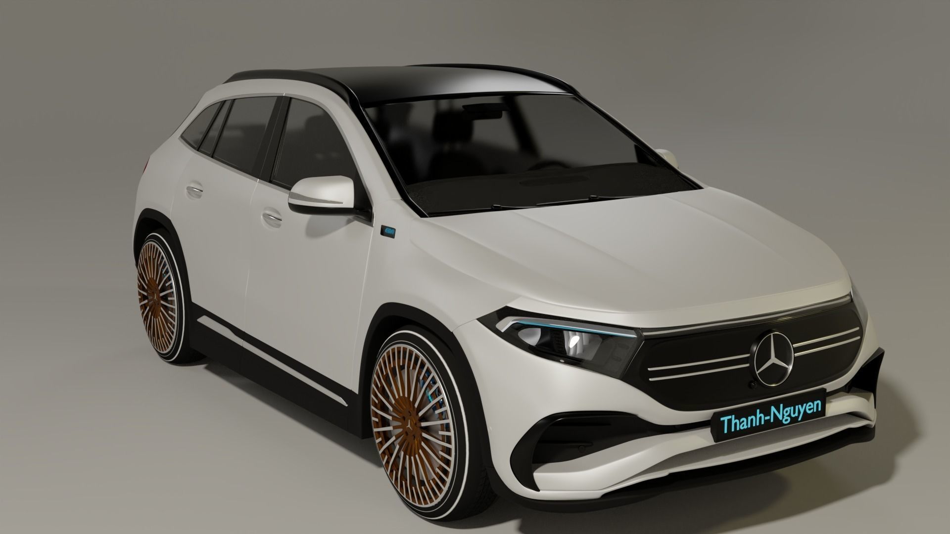 Mercedes-Benz EQA 2021 3D model_4