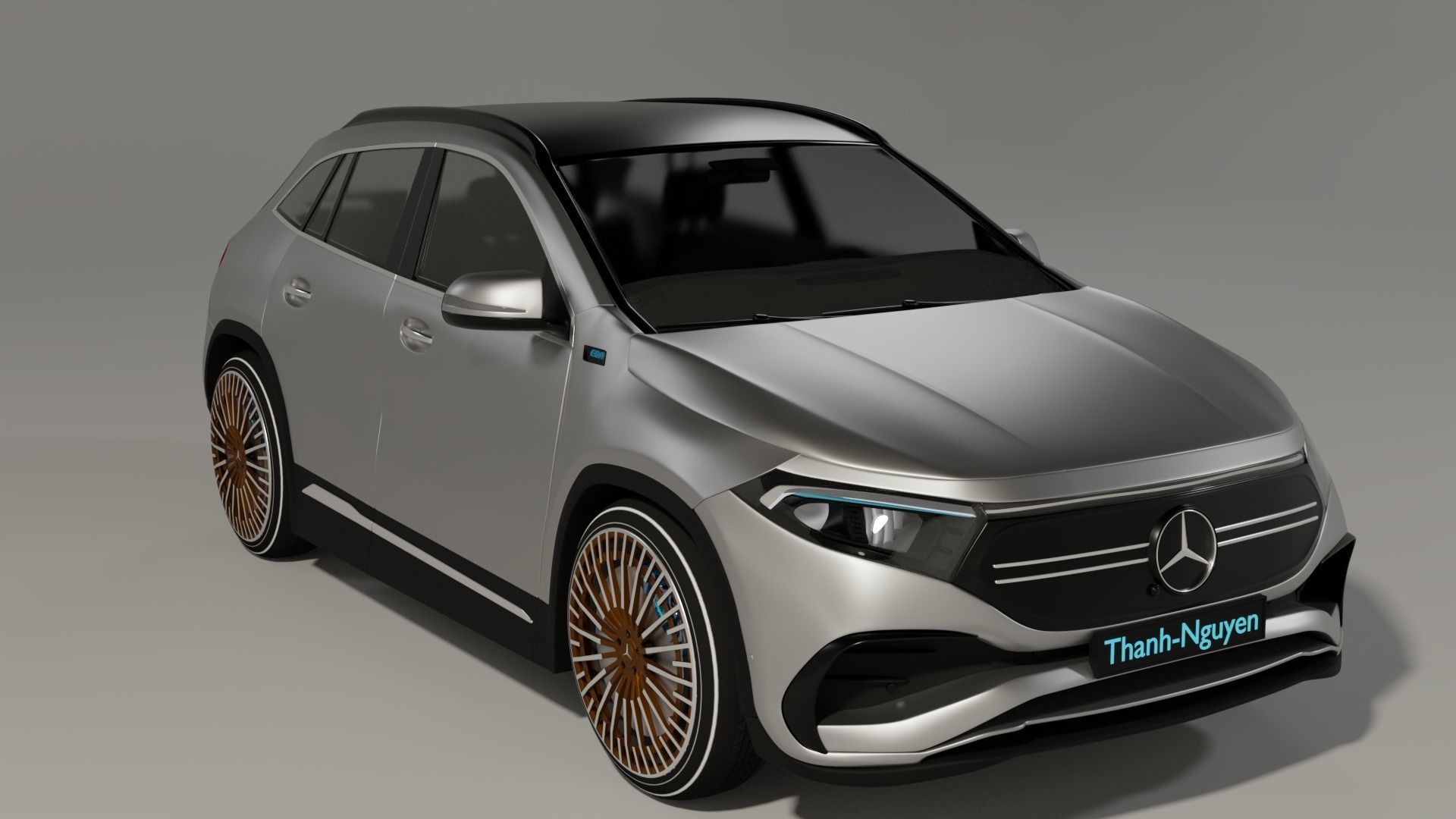 Mercedes-Benz EQA 2021 3D model_2