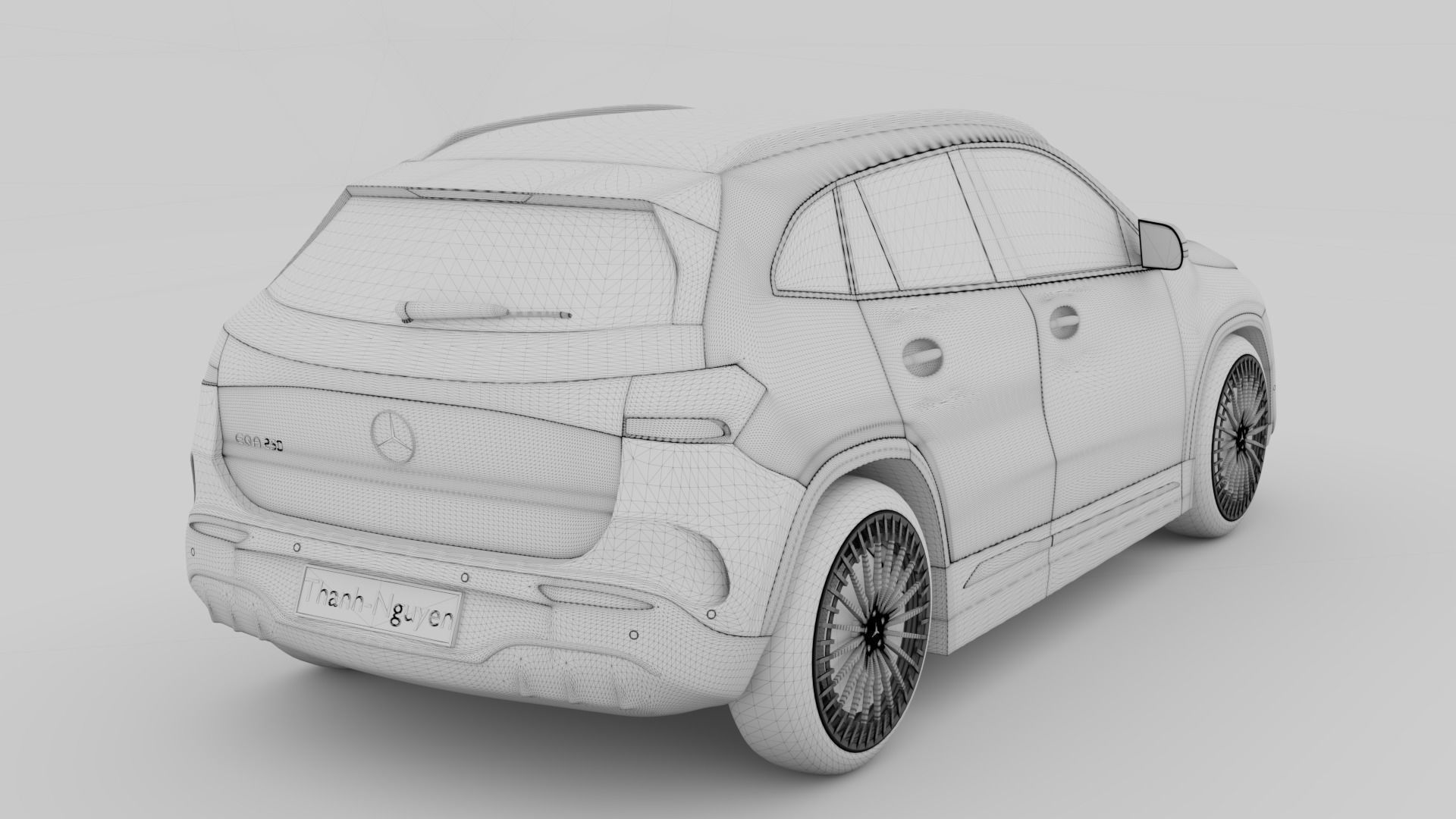 Mercedes-Benz EQA 2021 3D model_12