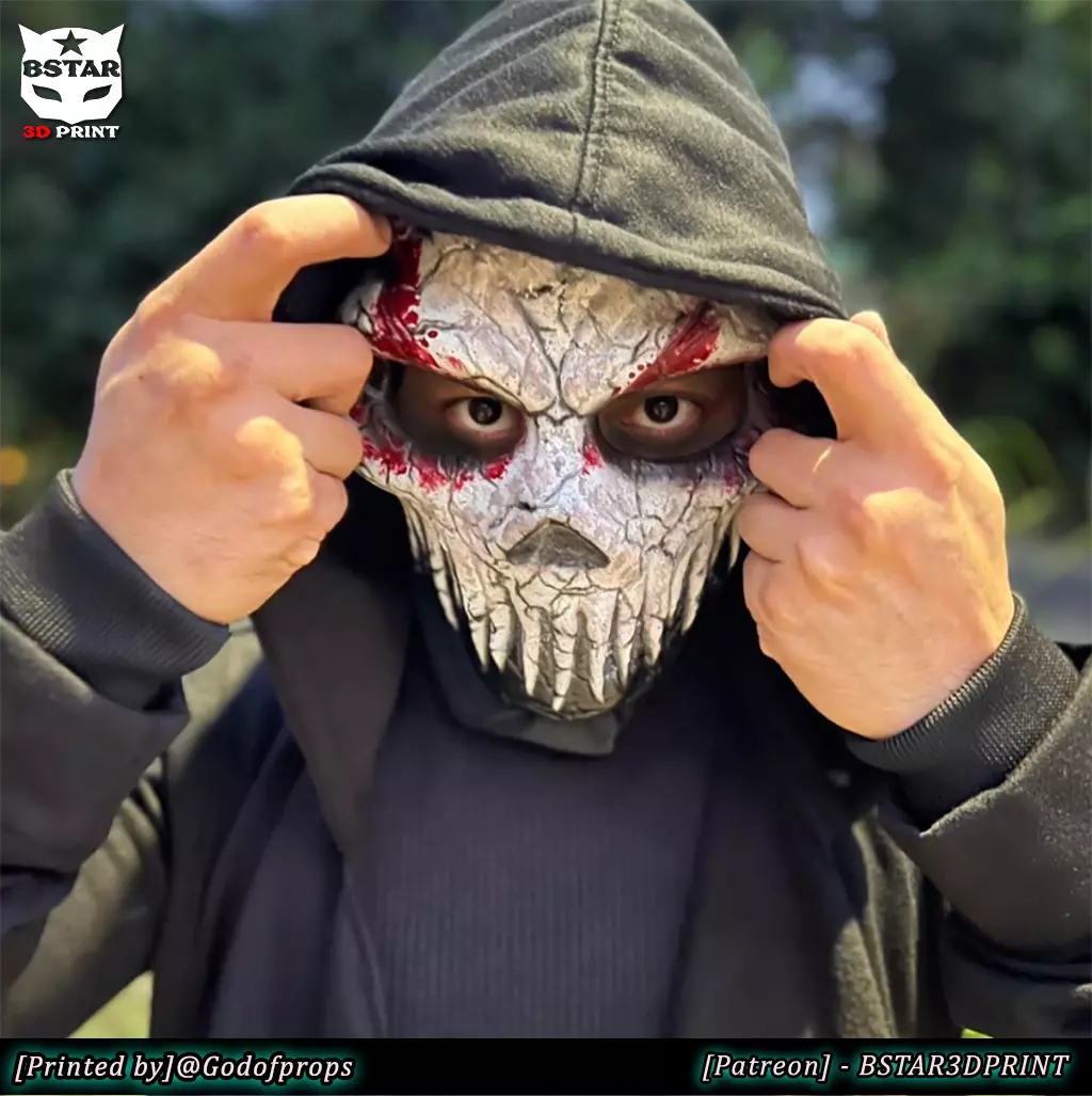 The Legion Joey Mask - Dead by Daylight - The Horror Mask 3D print model