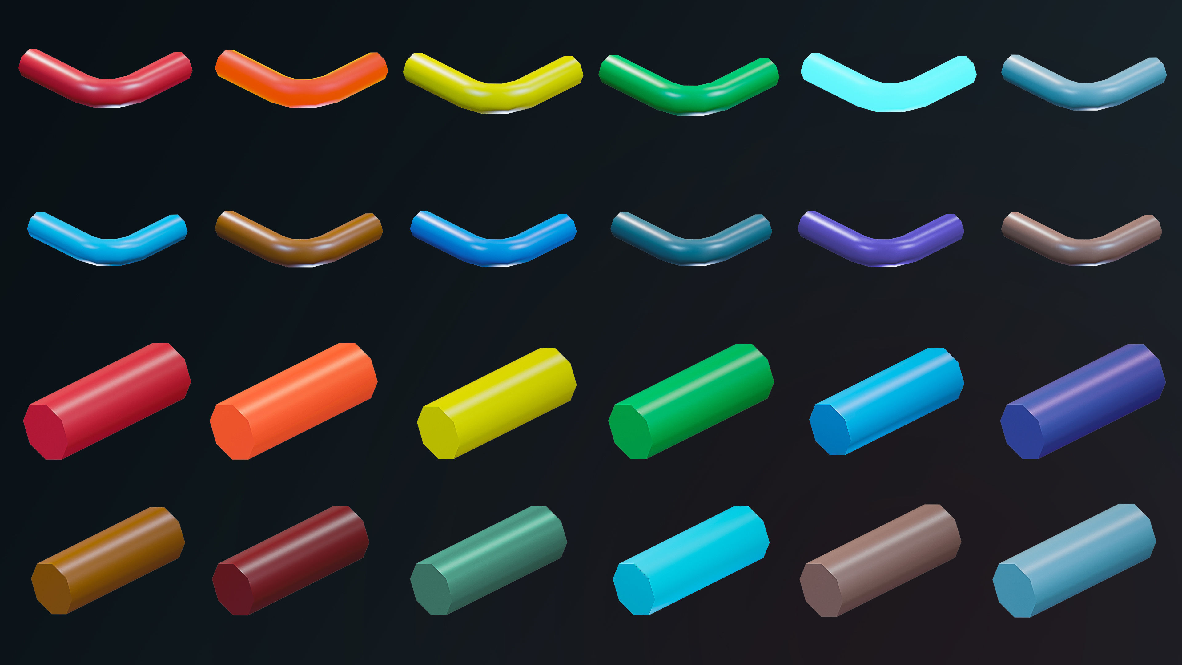 Sci-Fi Rooms Low-poly 3D model_36