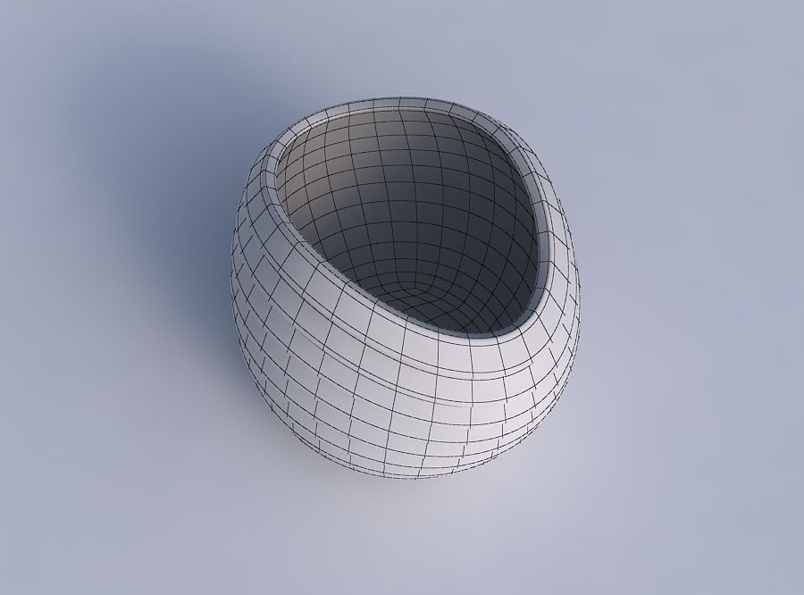 Bowl compressed 3 with horizontal inverted layers 3D print model_6