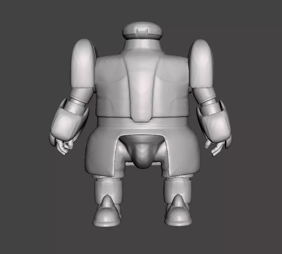 Bizu 3D Model robot 3D print model_0