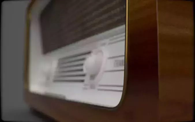 Classical Radio Victorian PBR realistic