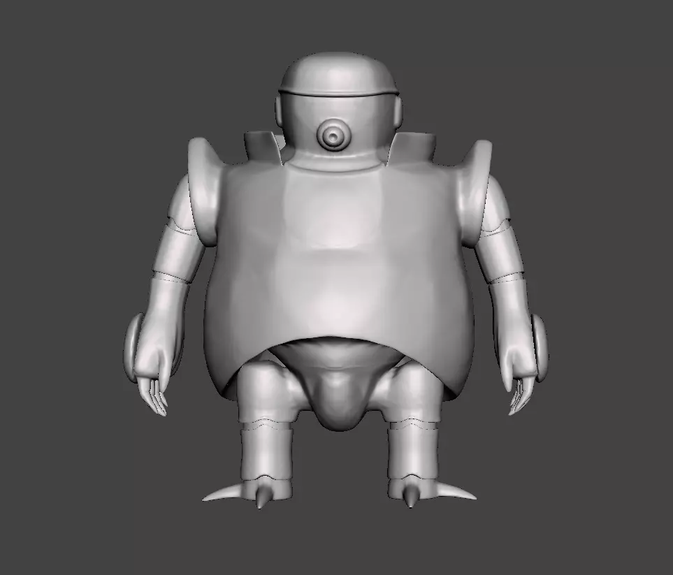 Natt 3D Model robot 3D print model_0