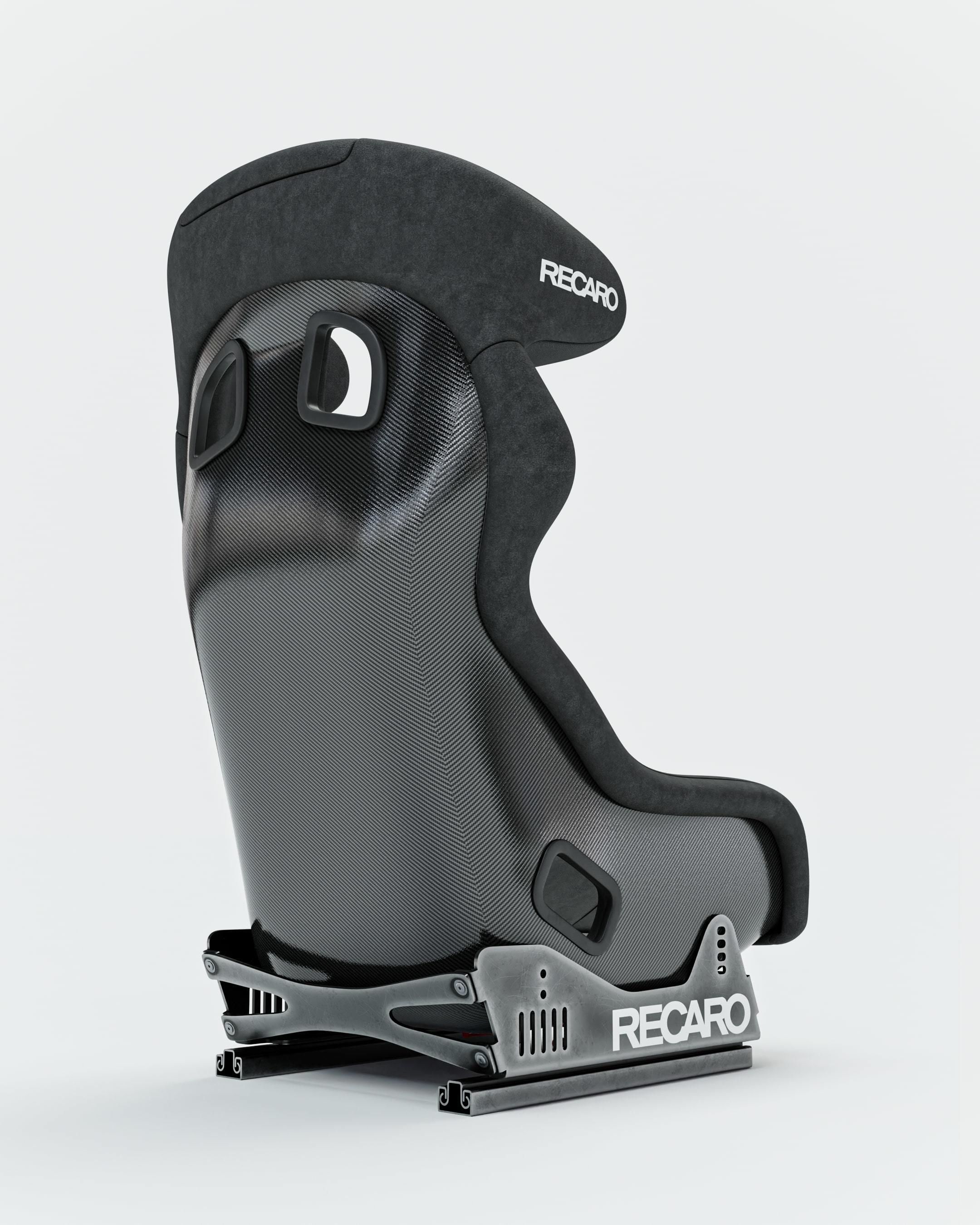  High Quality Recaro Pro Racer SPG Bucket Seat  3D model_4