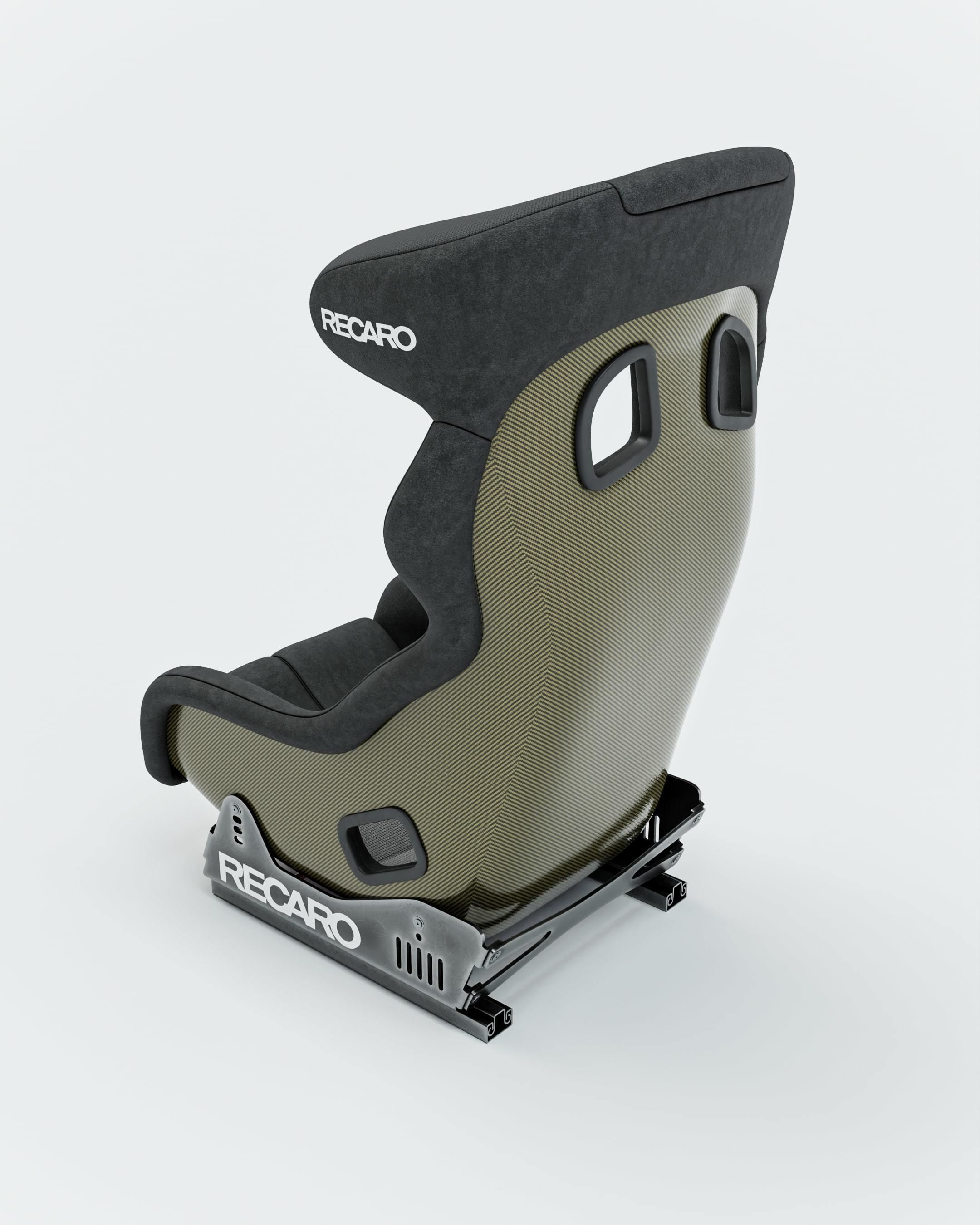  High Quality Recaro Pro Racer SPG Bucket Seat  3D model_7