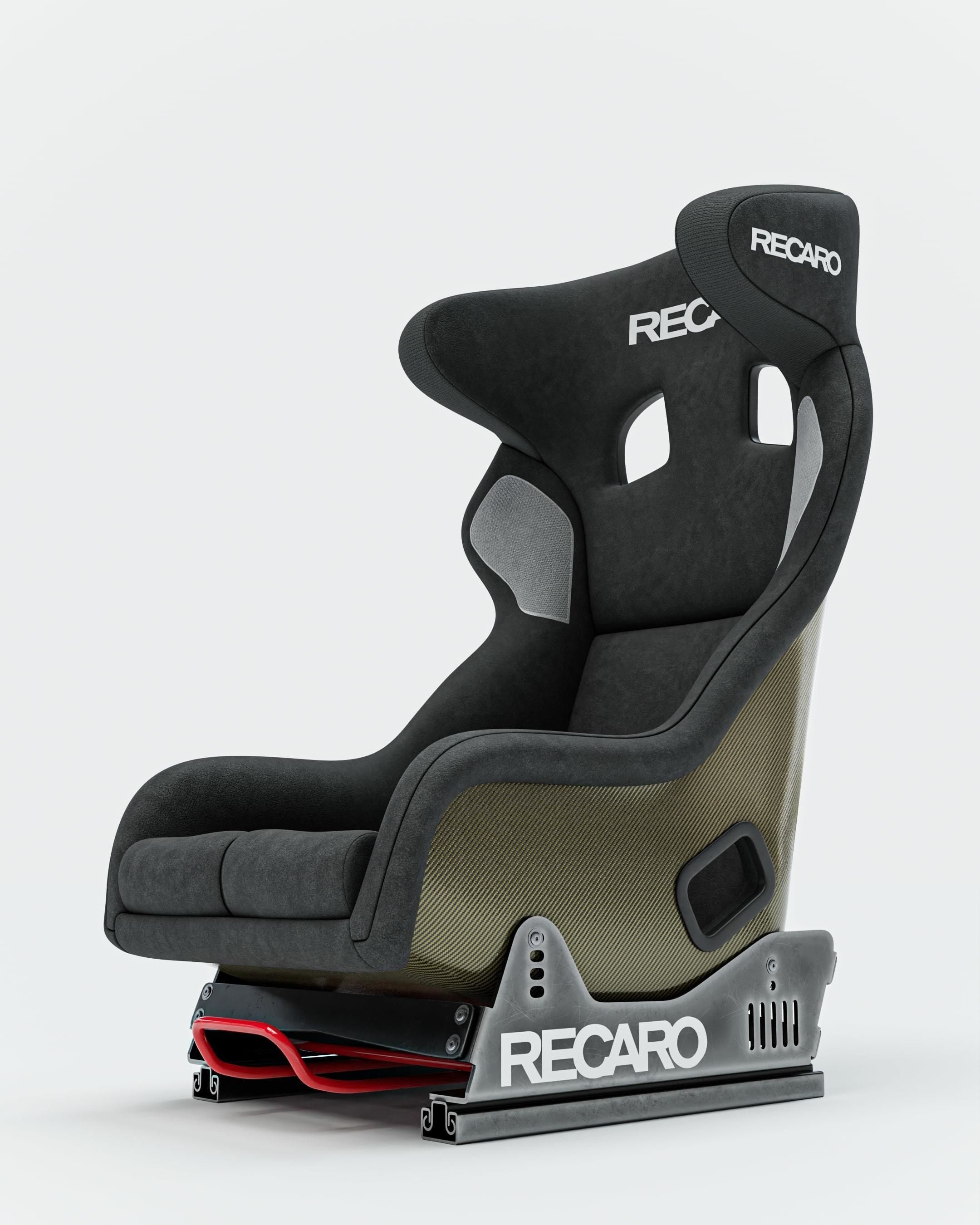  High Quality Recaro Pro Racer SPG Bucket Seat  3D model_6