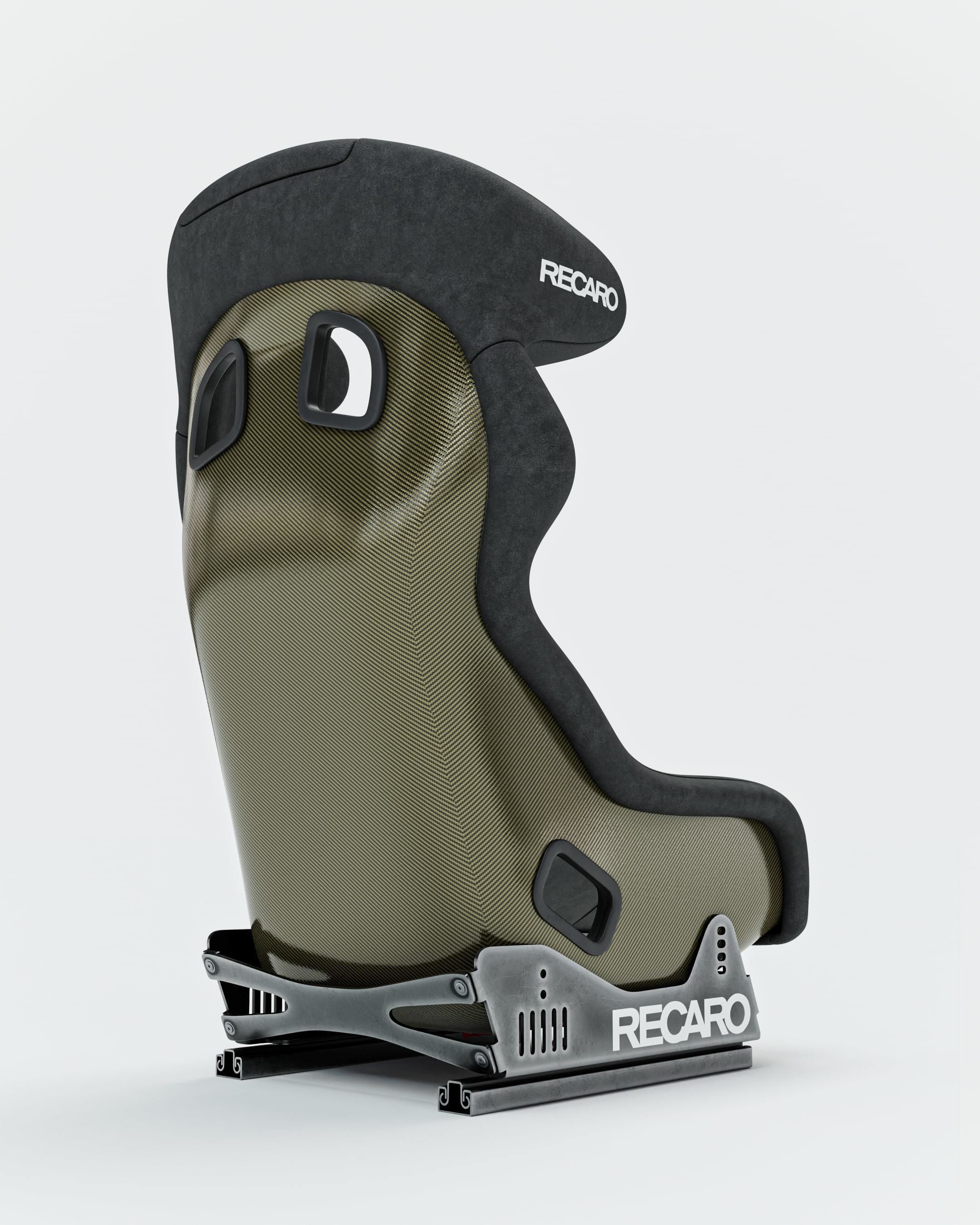  High Quality Recaro Pro Racer SPG Bucket Seat  3D model_8