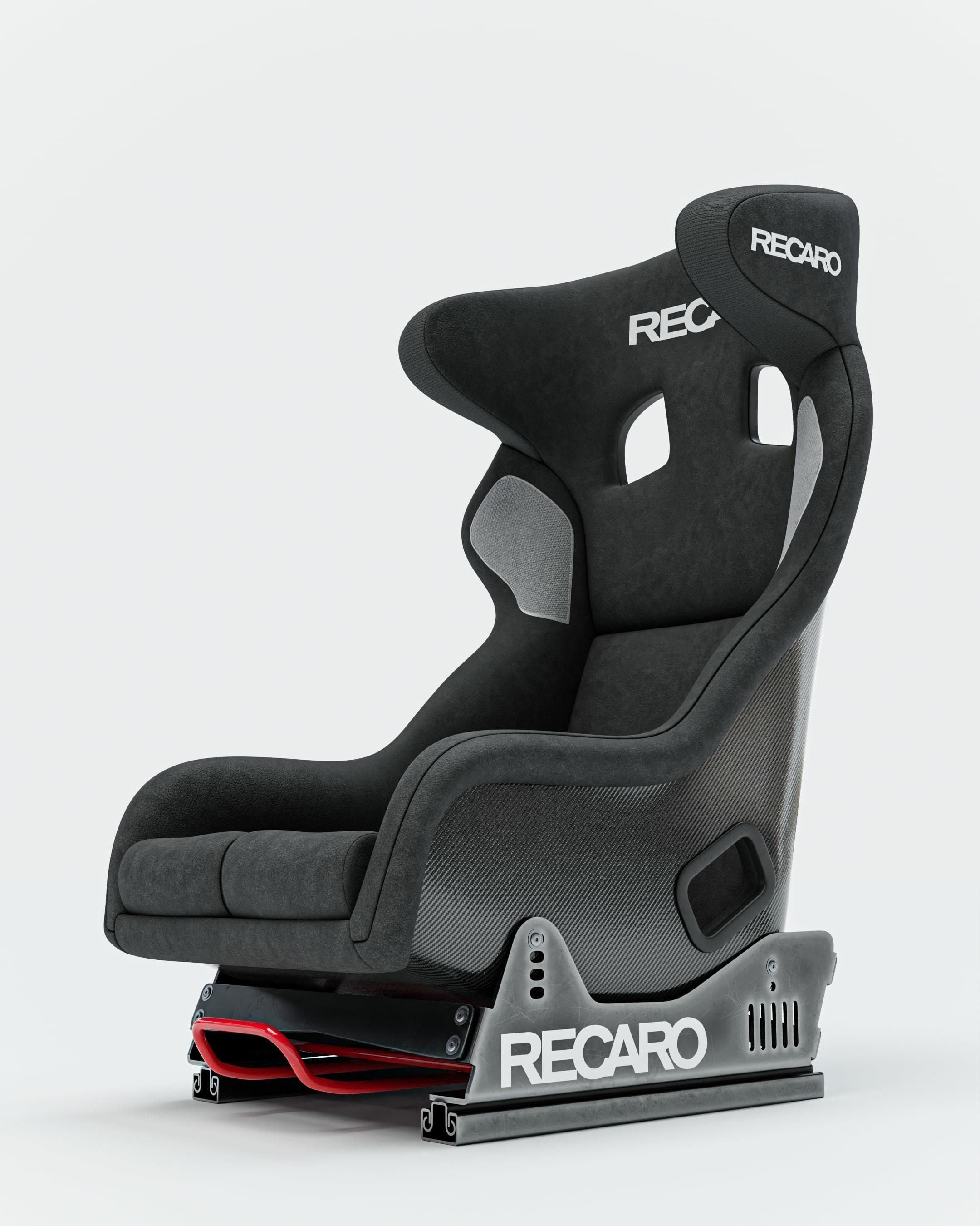  High Quality Recaro Pro Racer SPG Bucket Seat  3D model_2