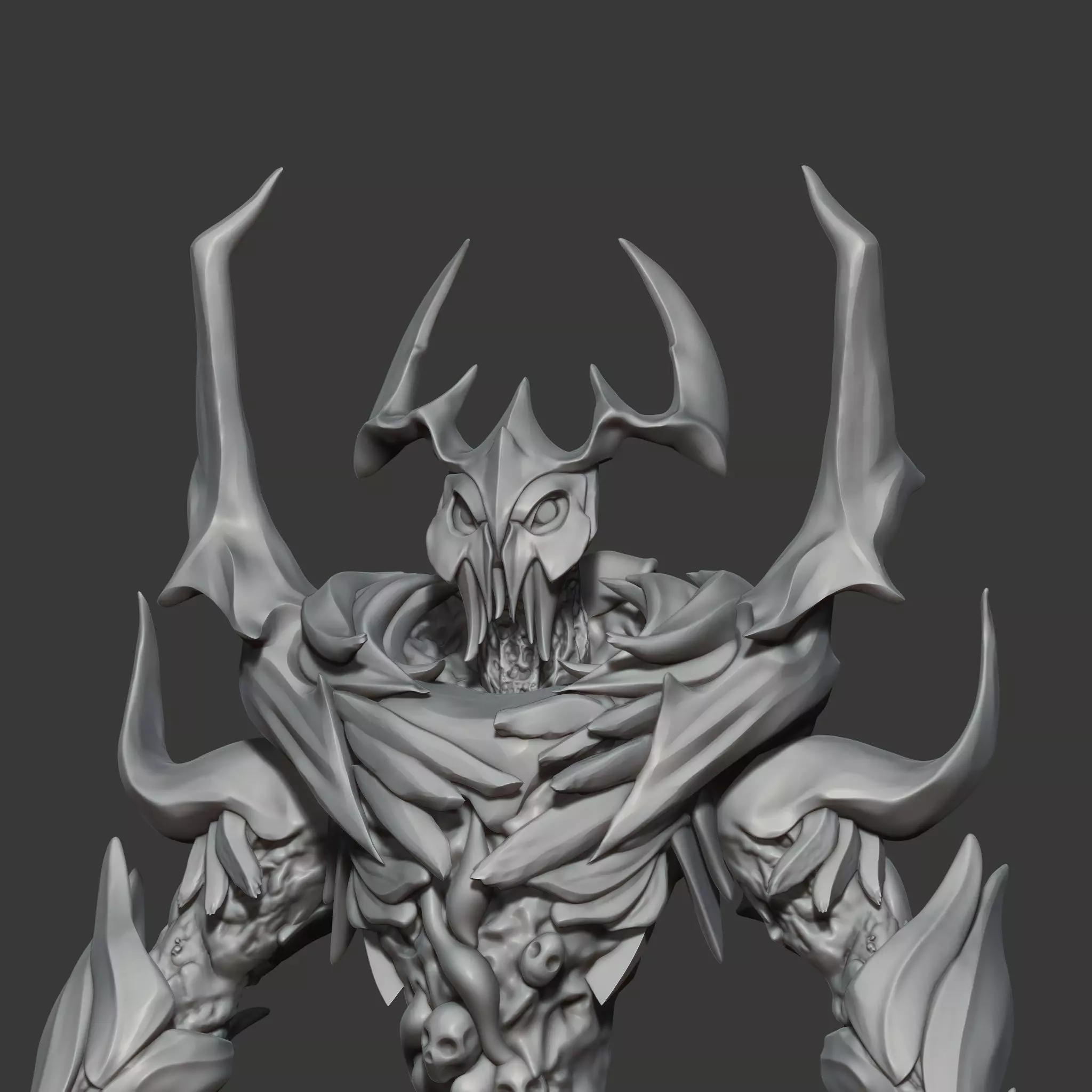 Dota 2 Shadow fiend  3D print model_0