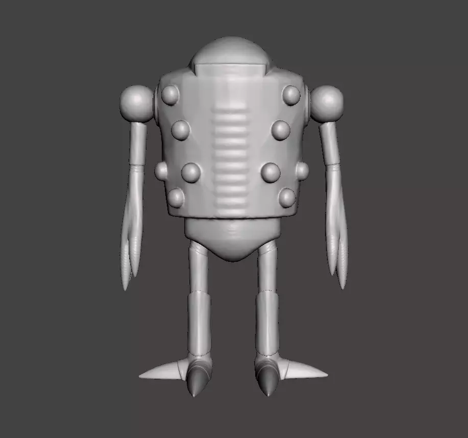 Ribet 3D Model robot 3D print model_0